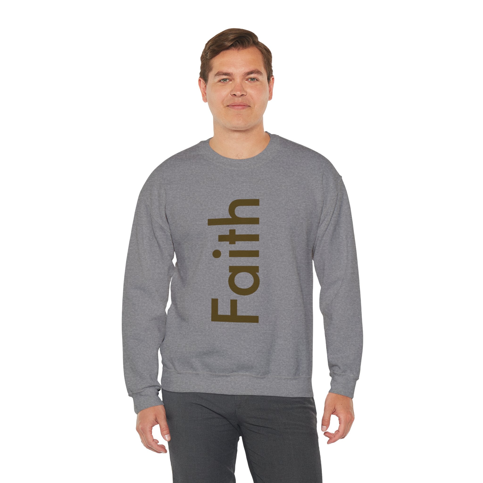 Have Faith And Don't Worry Unisex Crewneck Sweatshirt