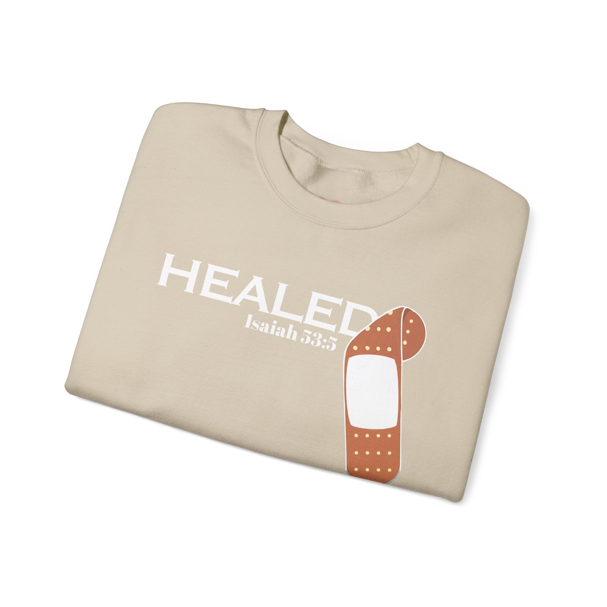 Healing Is Done- Isaiah 53:5 Unisex Sweatshirt