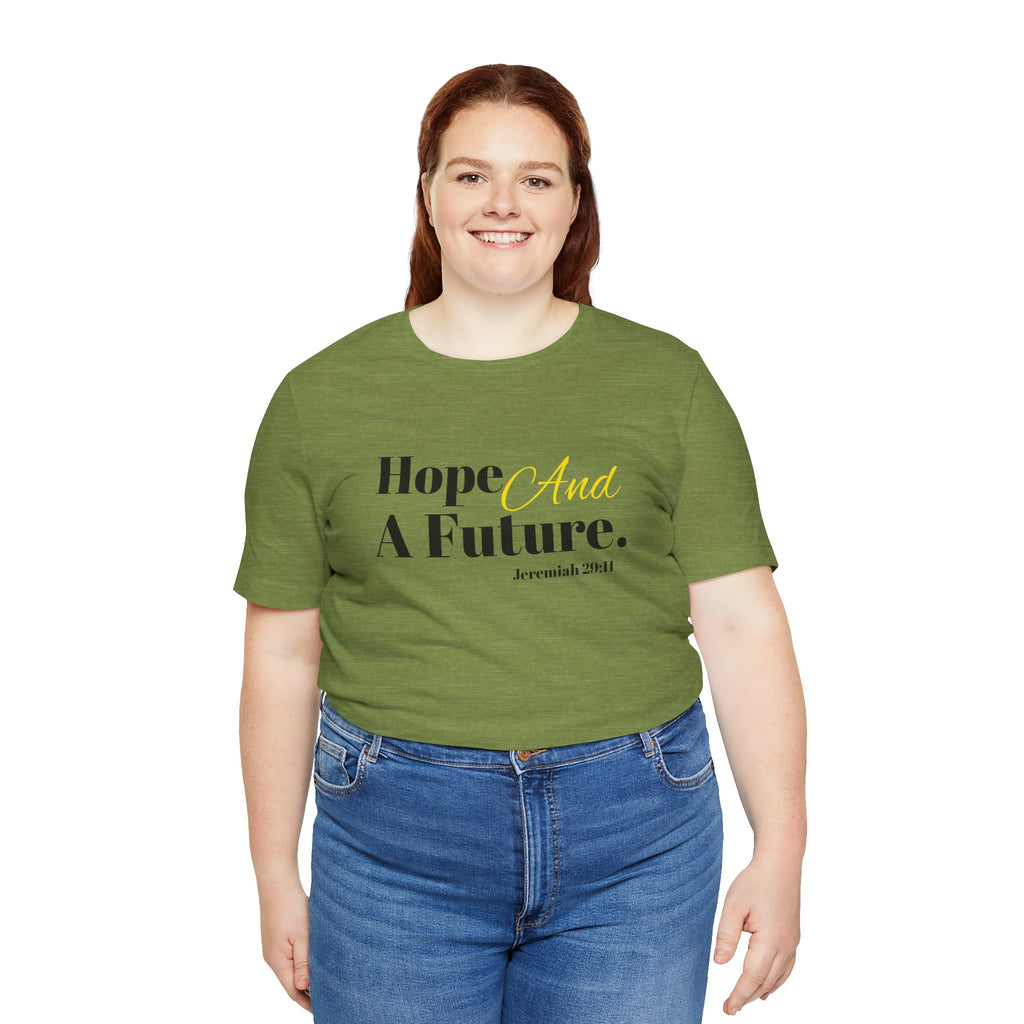 God's Promise - Hope And A Future Unisex Tee