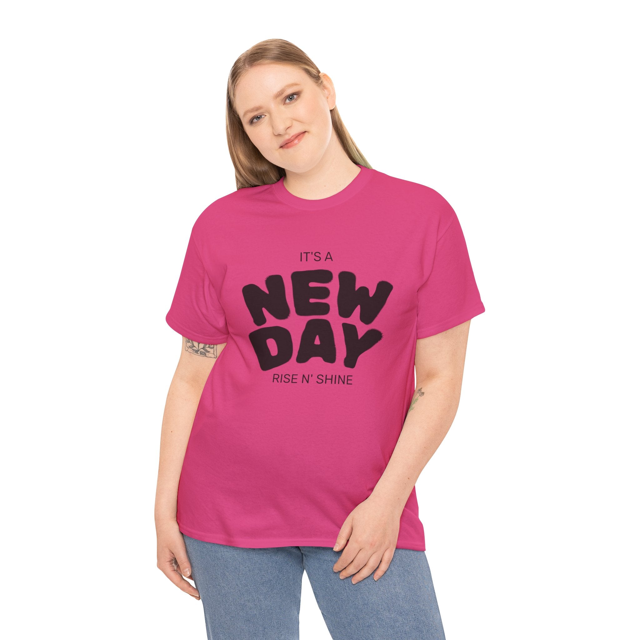 It's a New Day - Renewed And Restored Unisex Heavy Cotton Tee