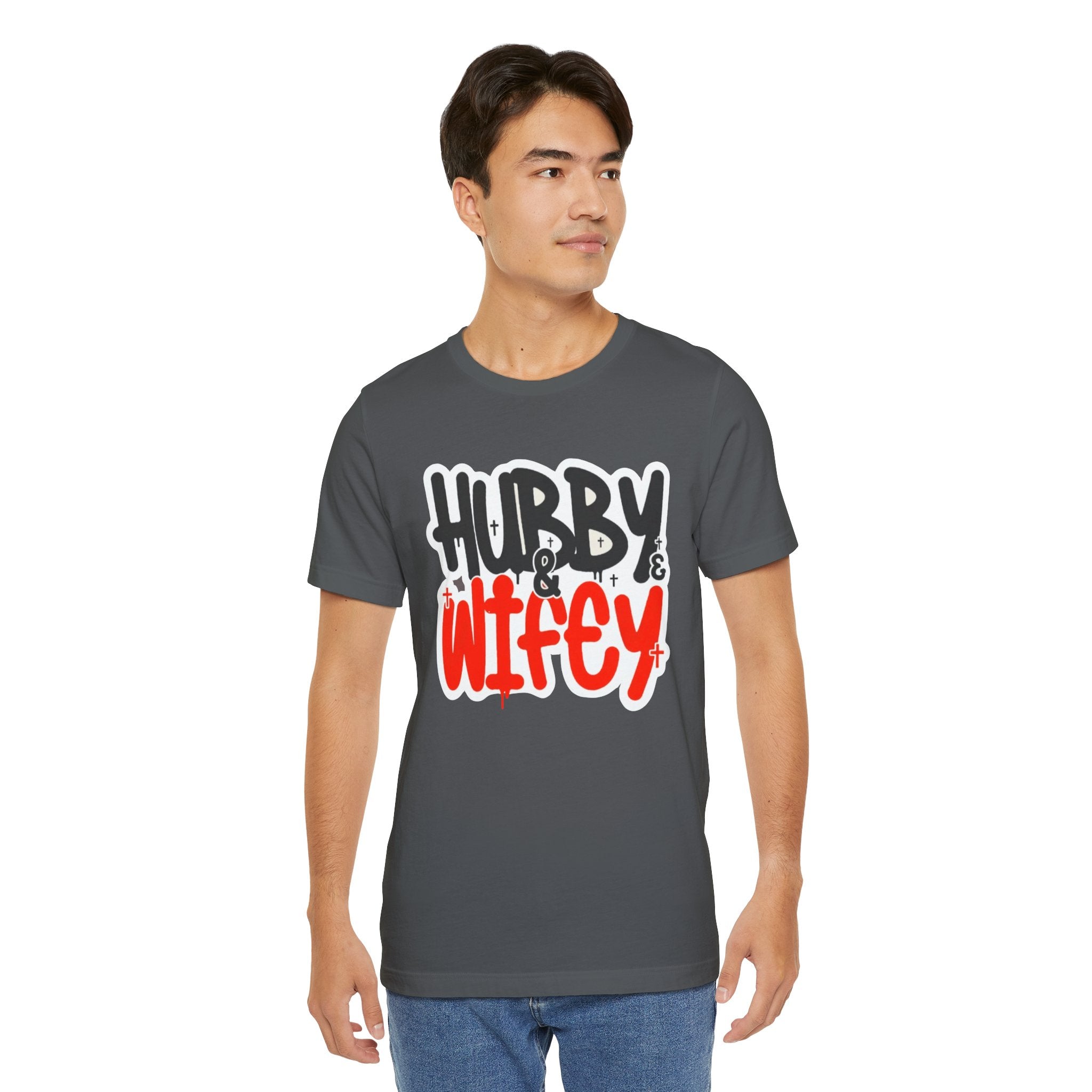 Hubby & Wifey Cute Couple’s Tee
