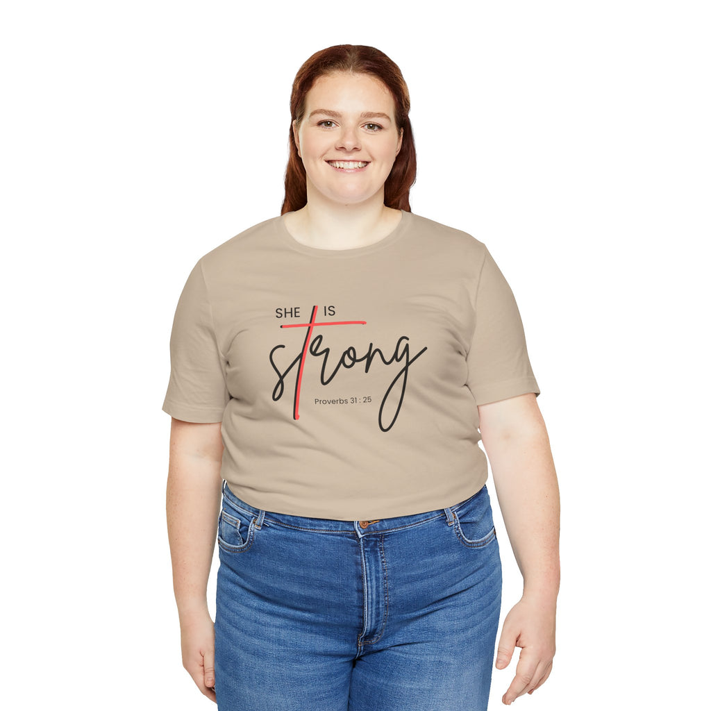 She Is Strong - Women’s Strength Tee