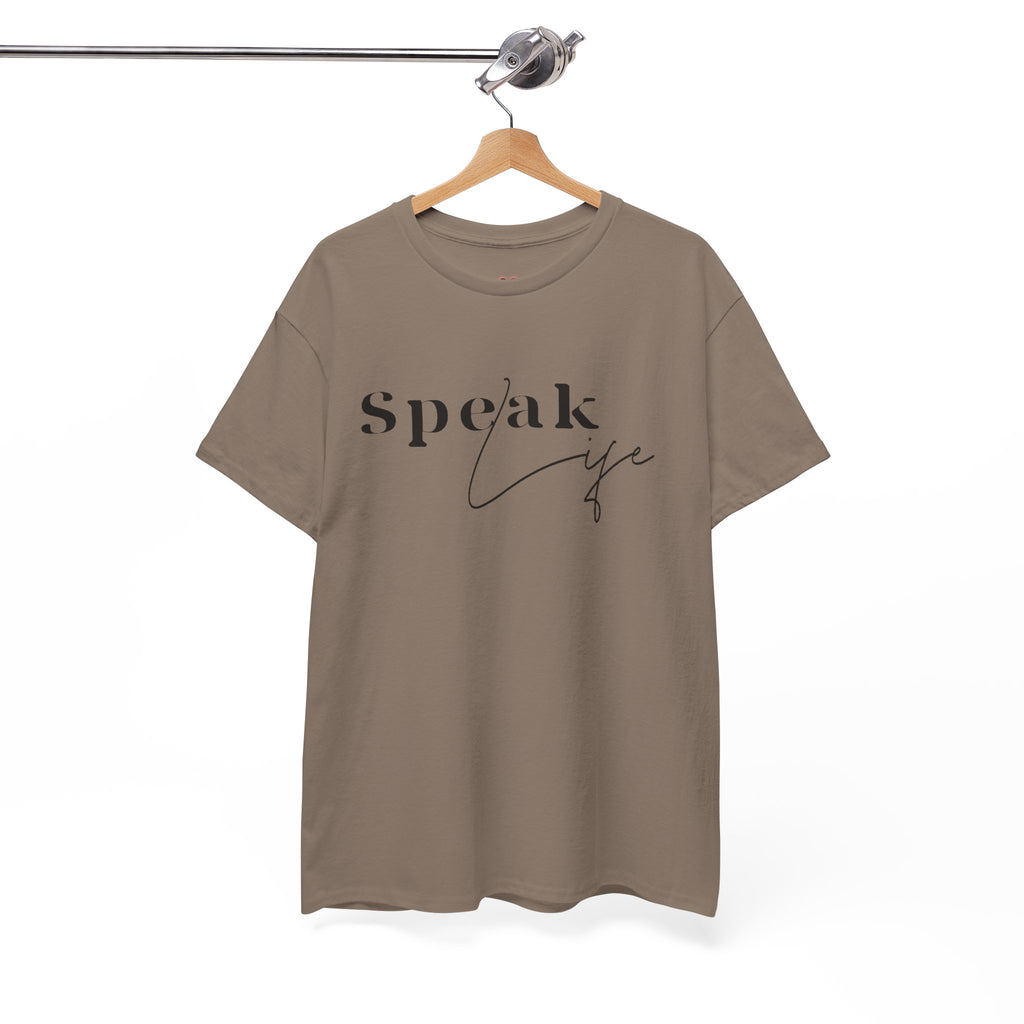 Speak Life Over Yourself Unisex Tee