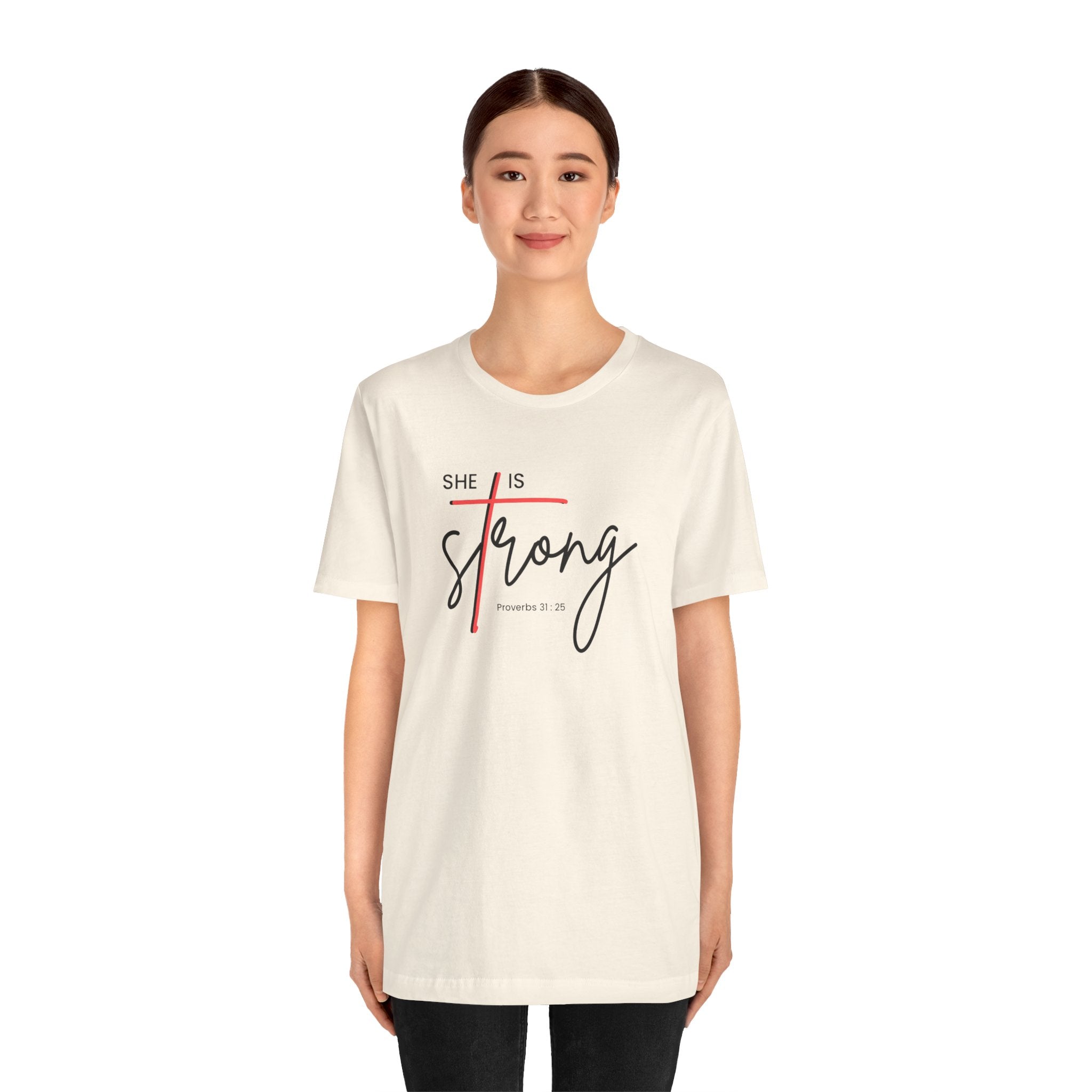 She Is Strong - Women’s Strength Tee