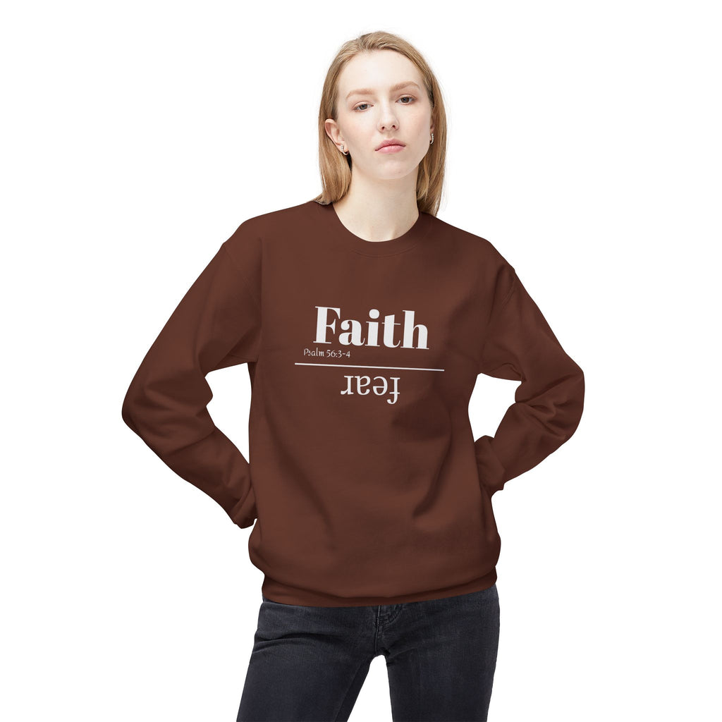 Faith Is Bigger Than Fear Unisex Sweatshirt