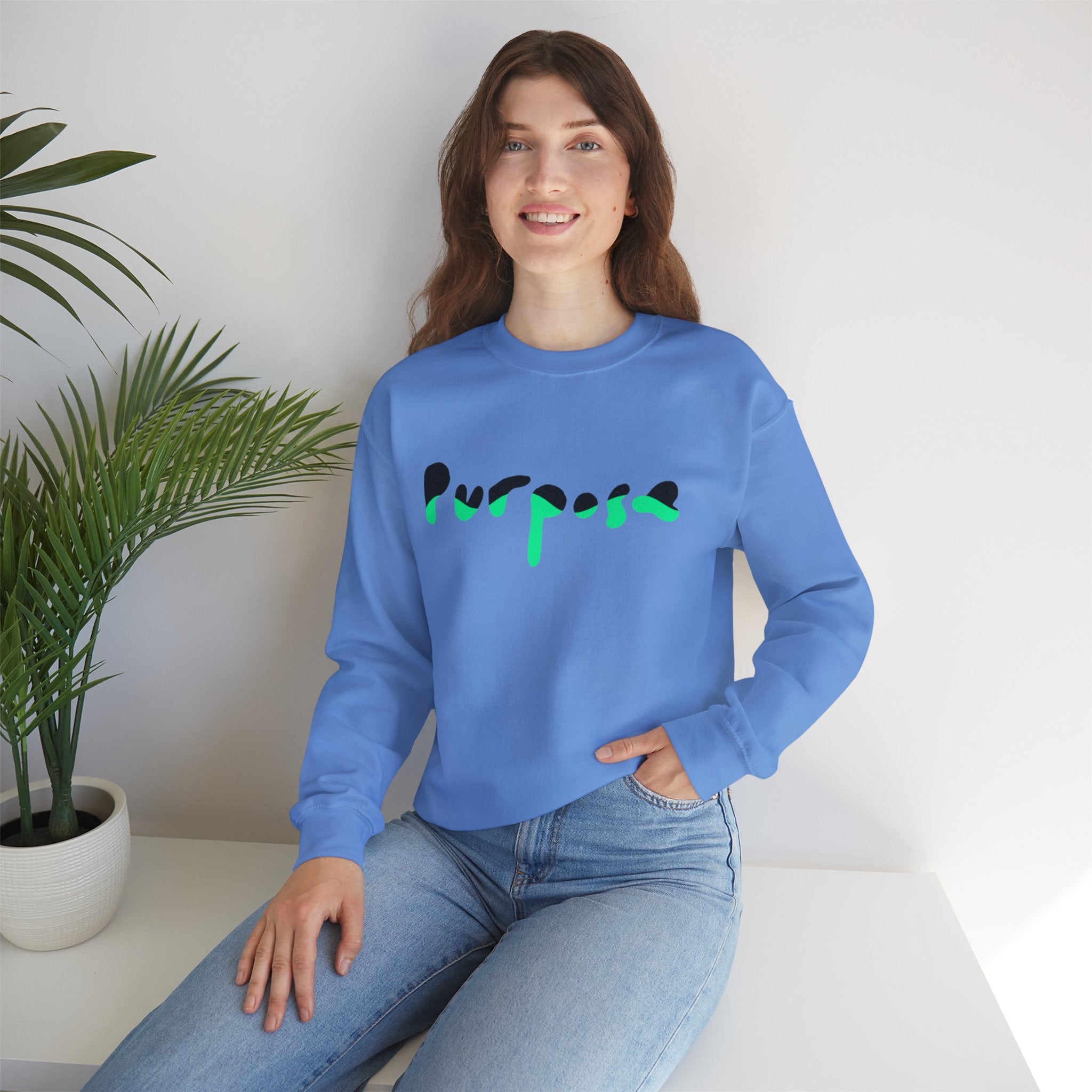 Purpose Driven Crewneck Unisex Sweatshirt
