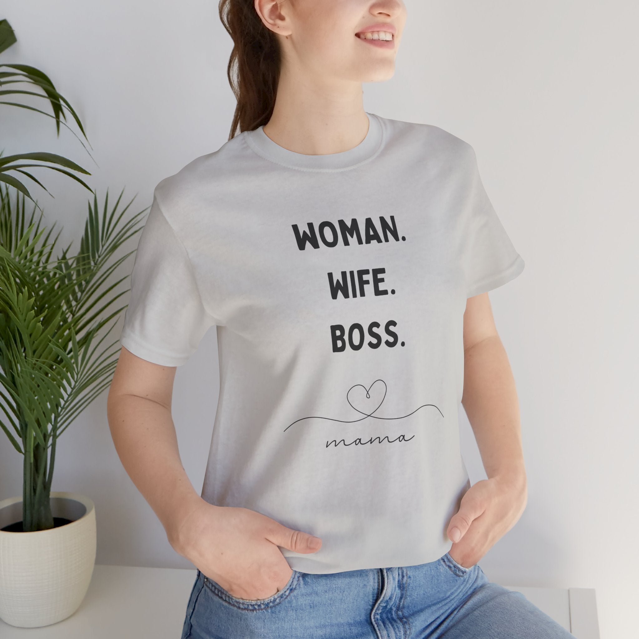 God-Fearing  Woman. Wife. Boss. Mama. Empowered Tee
