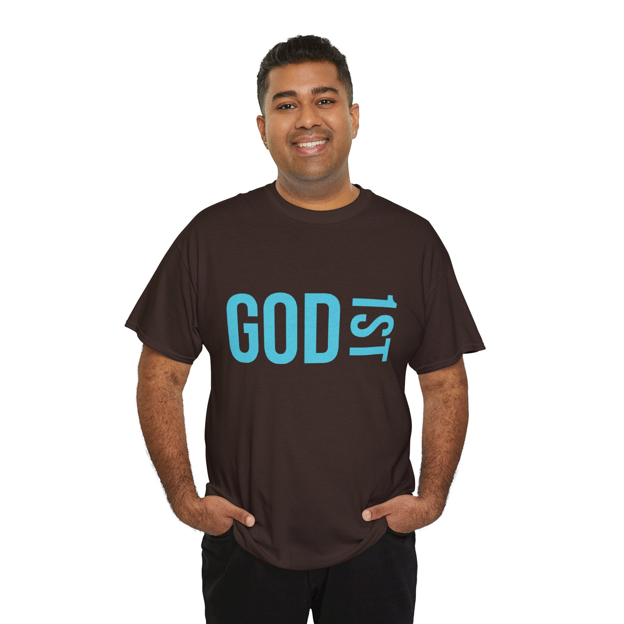 God 1st- Then Me Unisex Heavy Cotton Tee