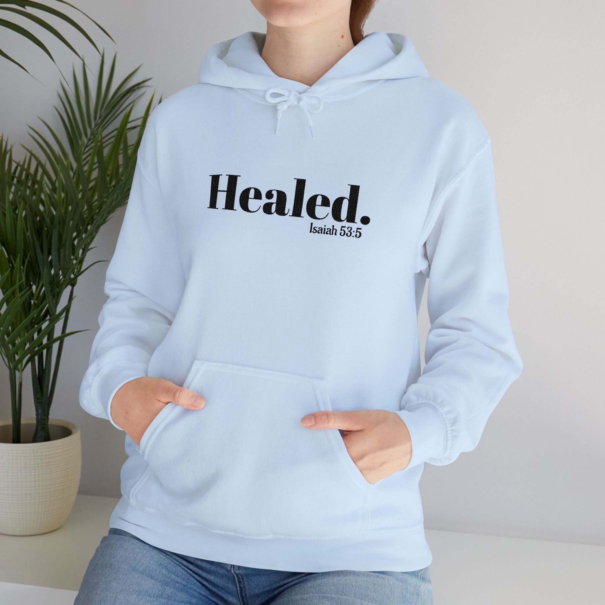 Healed. And Renewed Unisex Hoodie