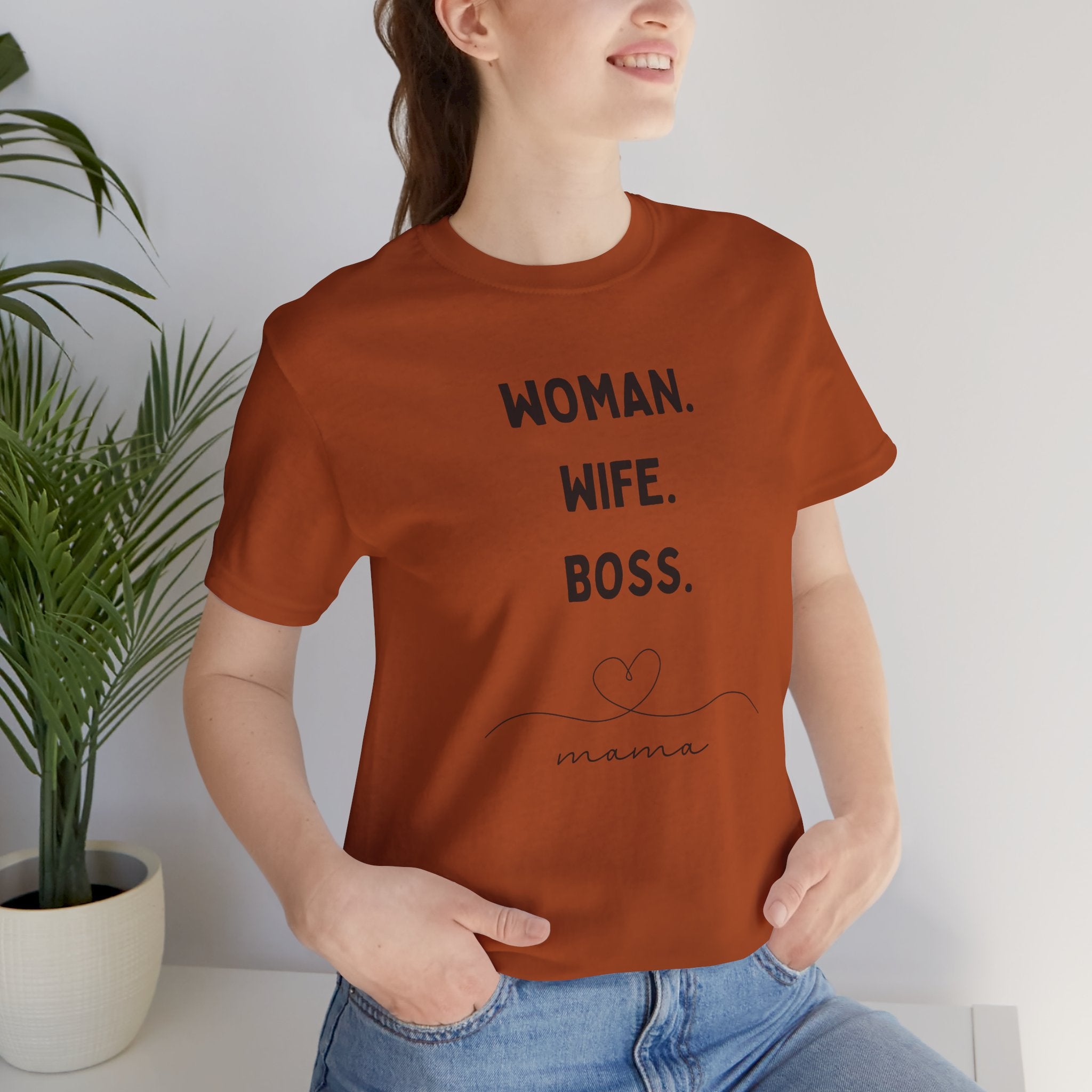God-Fearing  Woman. Wife. Boss. Mama. Empowered Tee