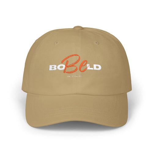 Be Bold In Christ Distressed Embroidered Hat
