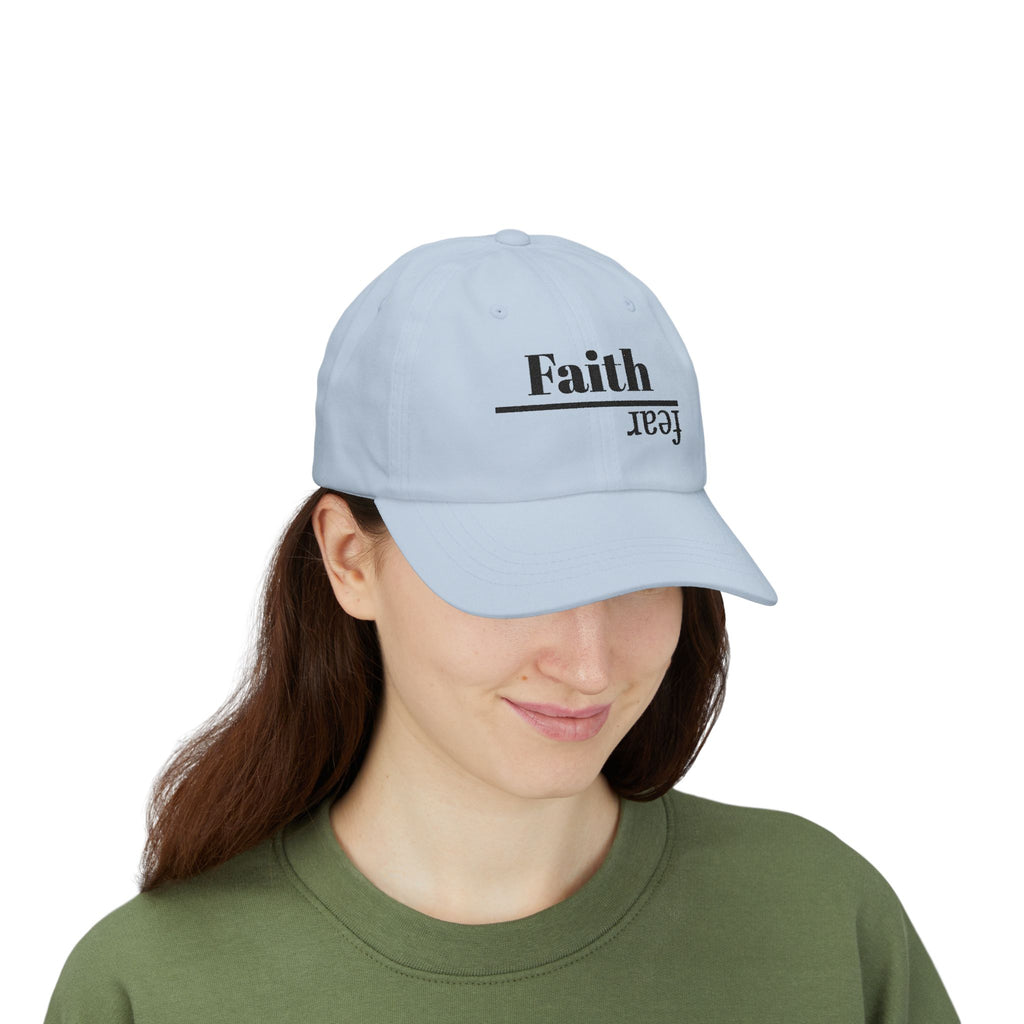 Faith Is Bigger Than Fear Dad Cap
