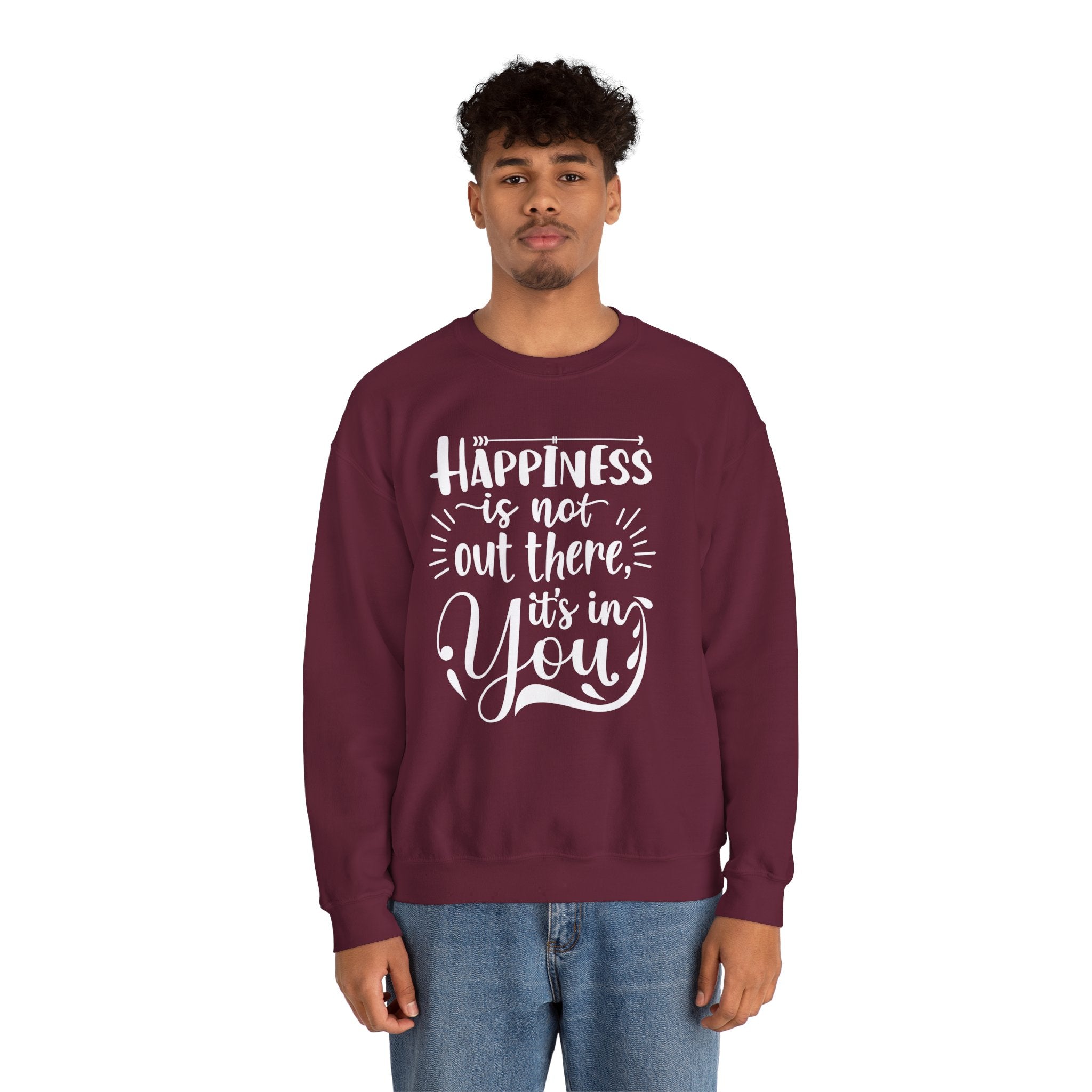 Happiness Is In You Crewneck Sweatshirt