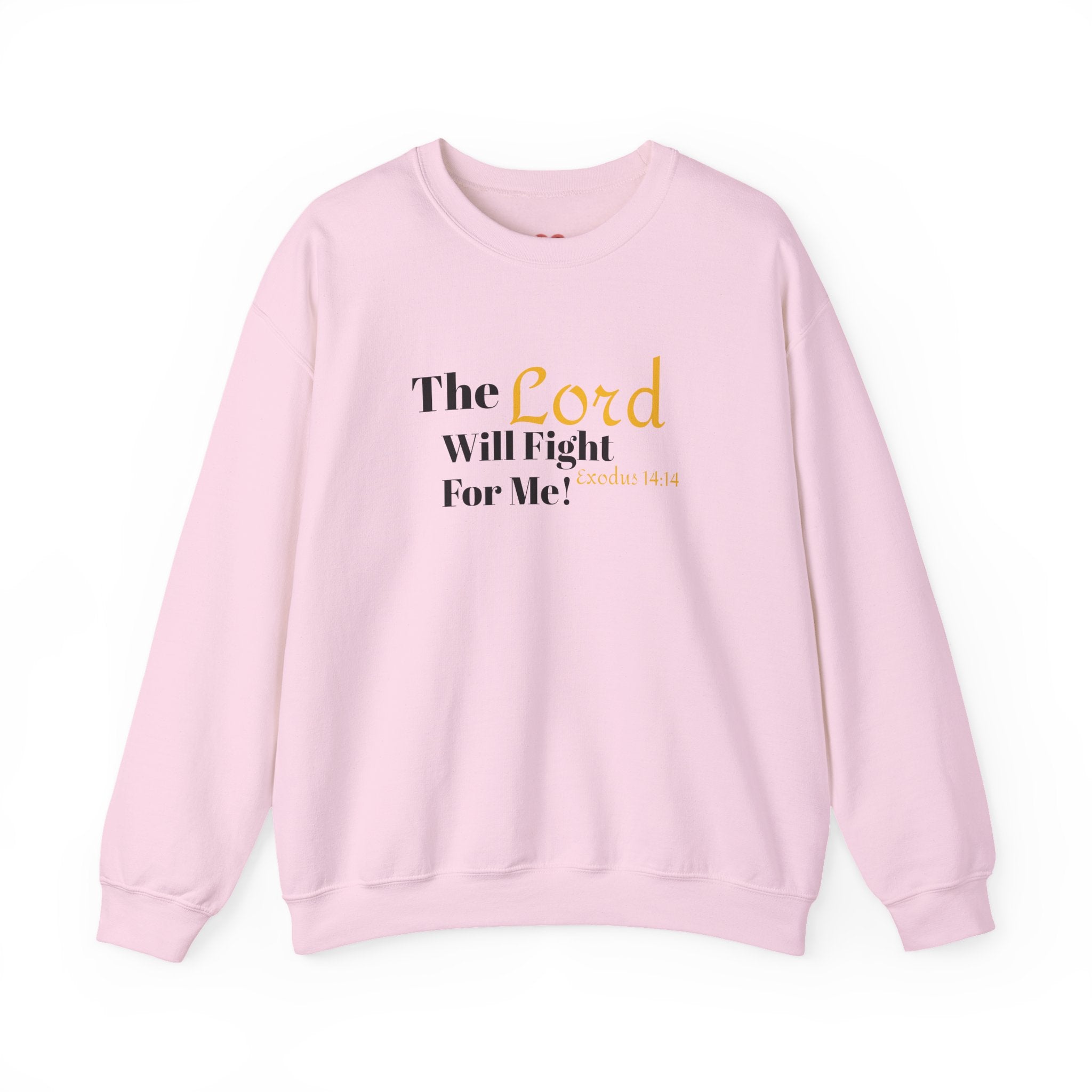 The Lord Will Fight For You Crewneck Sweatshirt