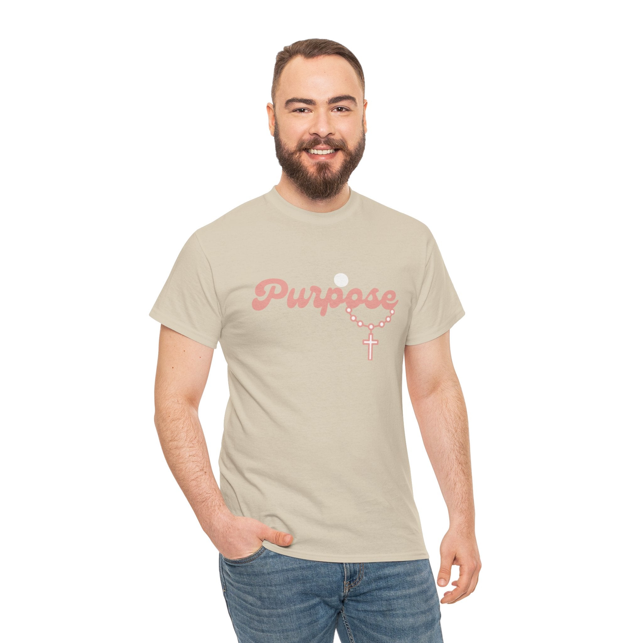 Walk In Purpose Unisex Heavy Cotton Tee