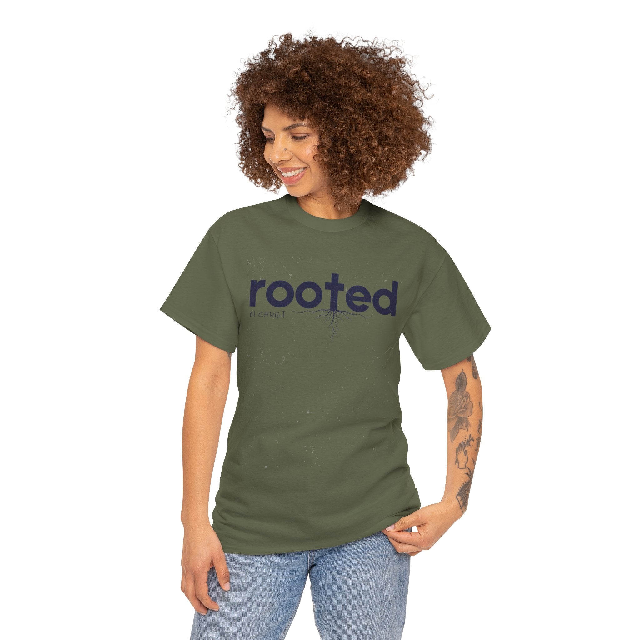Rooted In Christ Graphic Tee