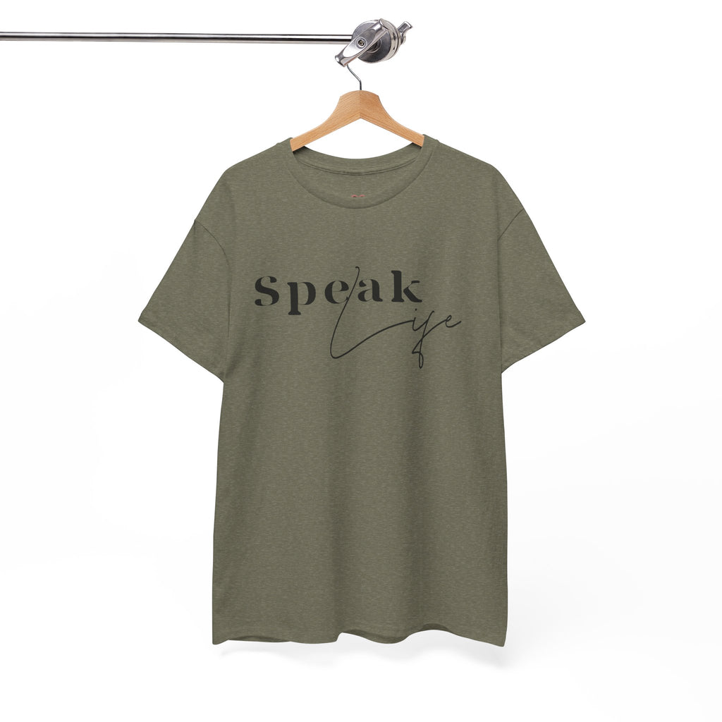 Speak Life Over Yourself Unisex Tee