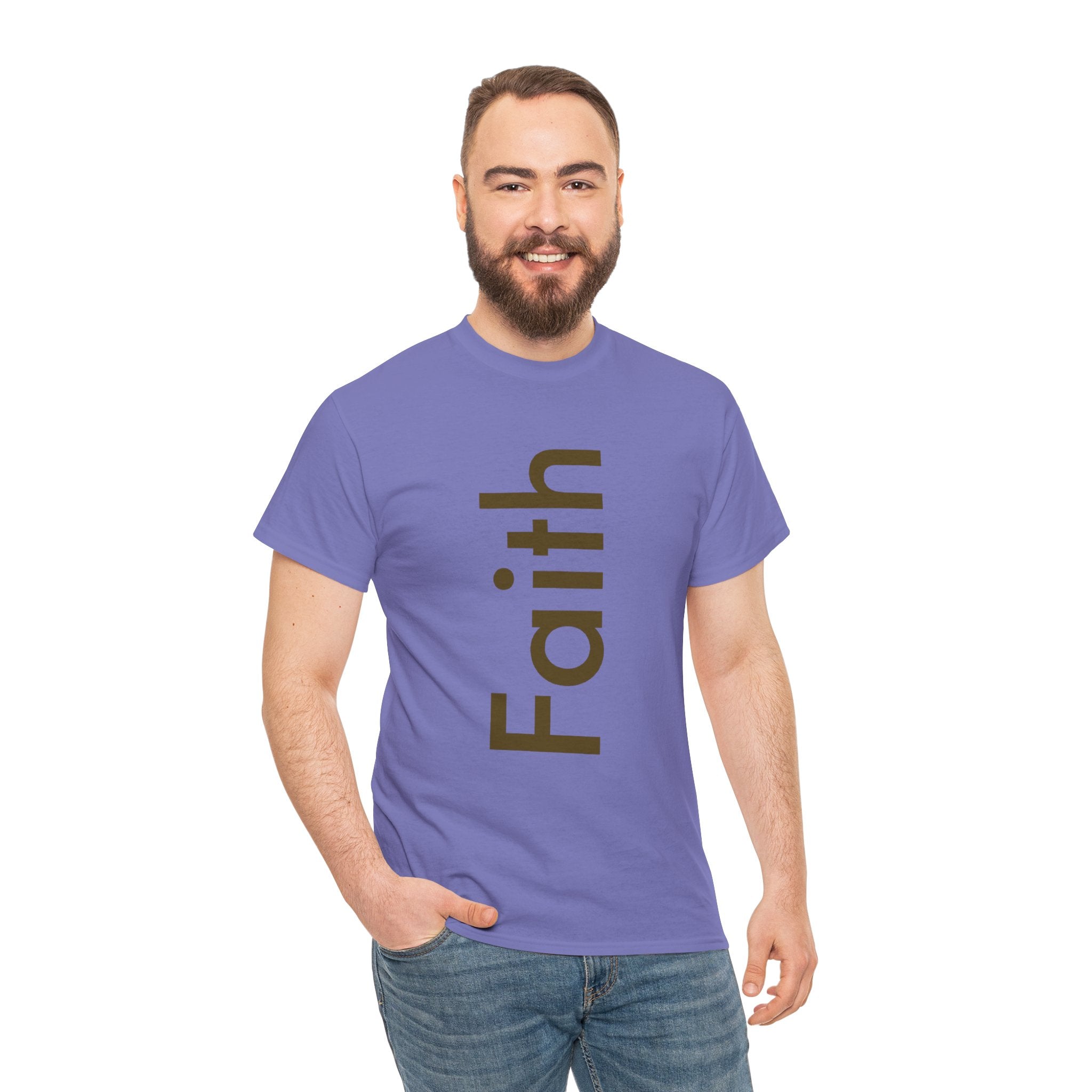 Faith Unisex Heavy Cotton Tee