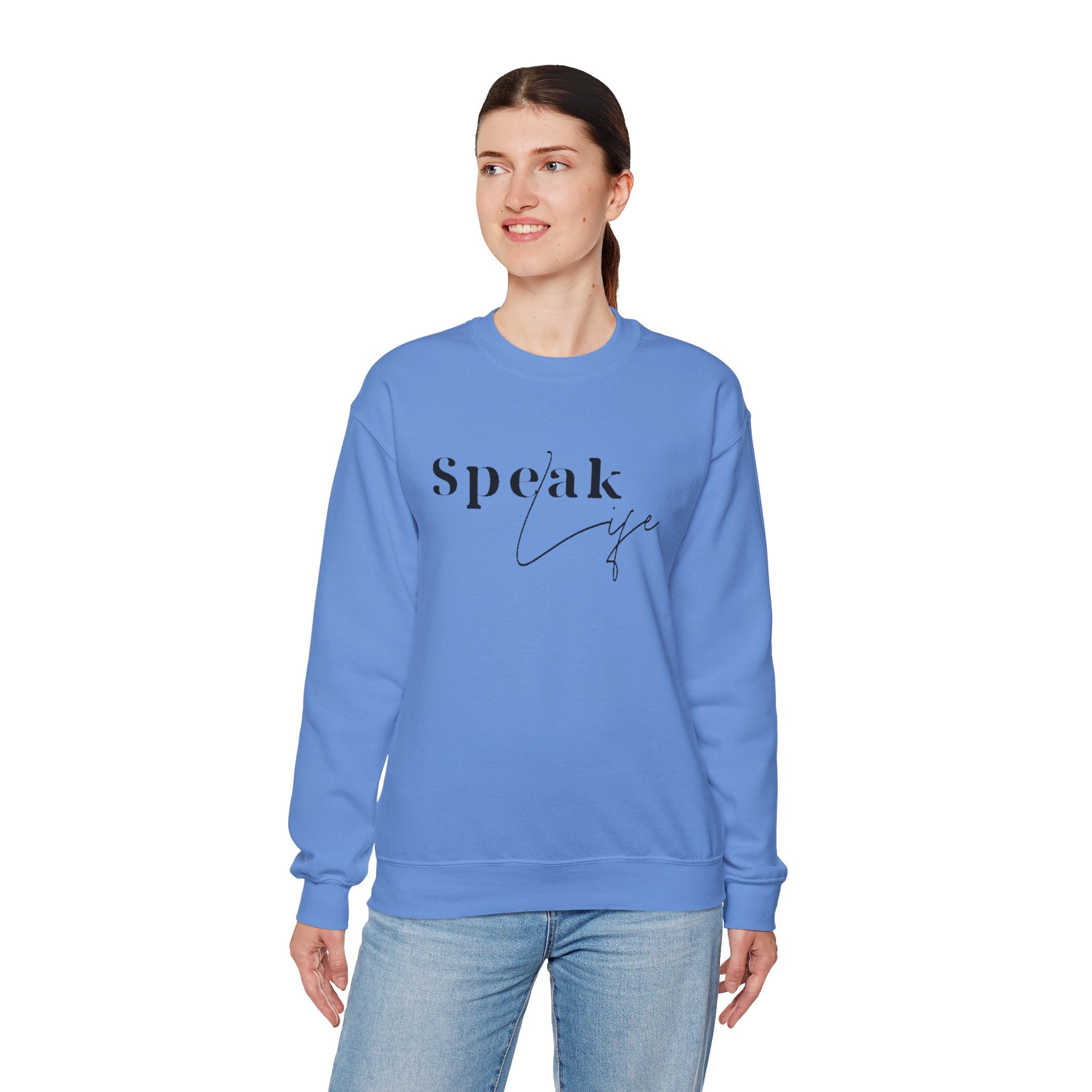 Speak Life Over Yourself Unisex Sweatshirt