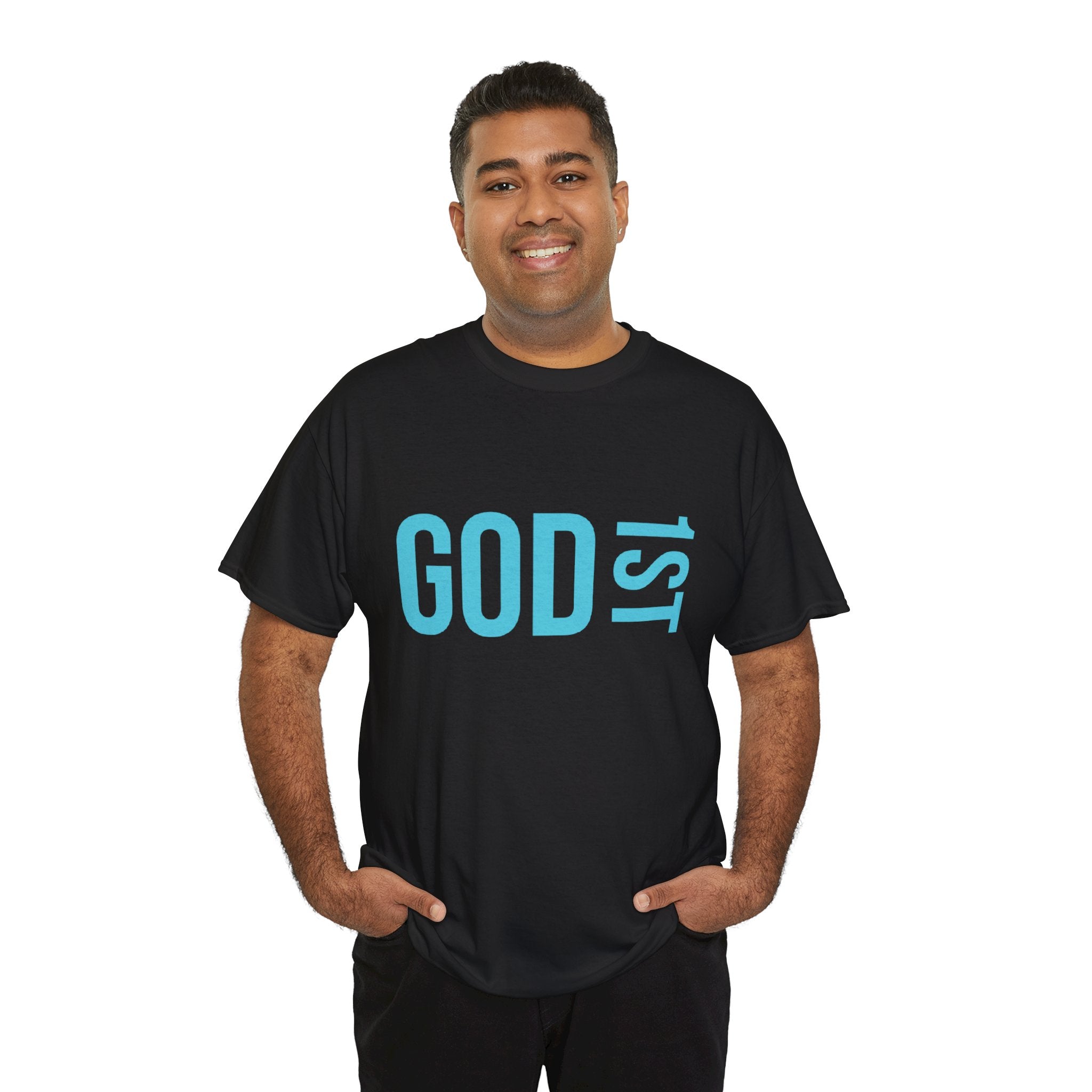 God 1st- Then Me Unisex Heavy Cotton Tee