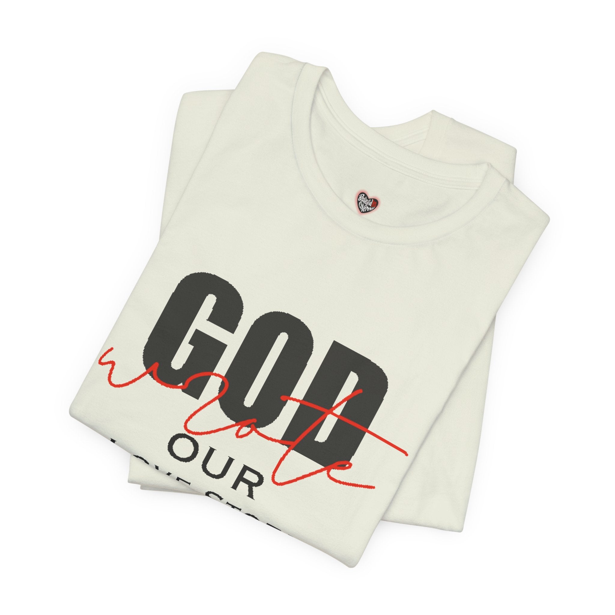 God Wrote Our Love Story Couple's T-Shirt