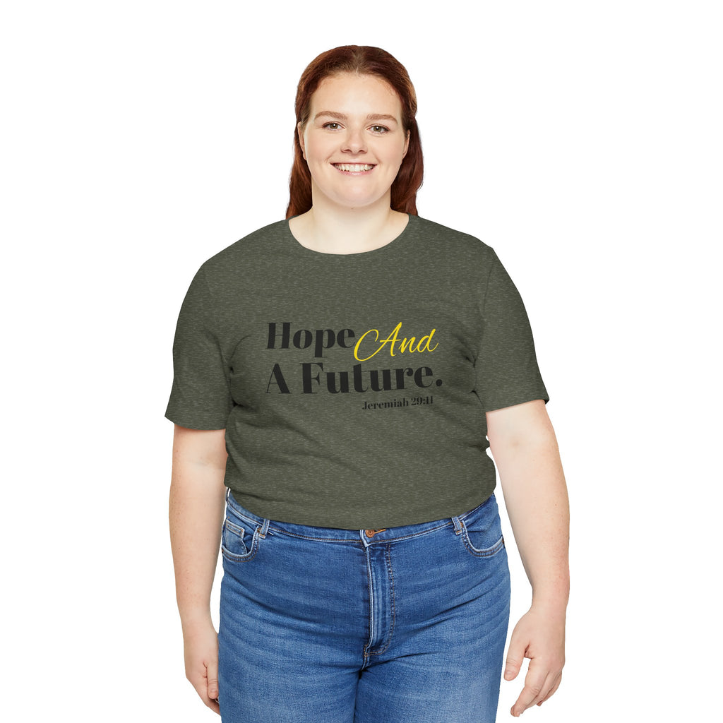 God's Promise - Hope And A Future Unisex Tee