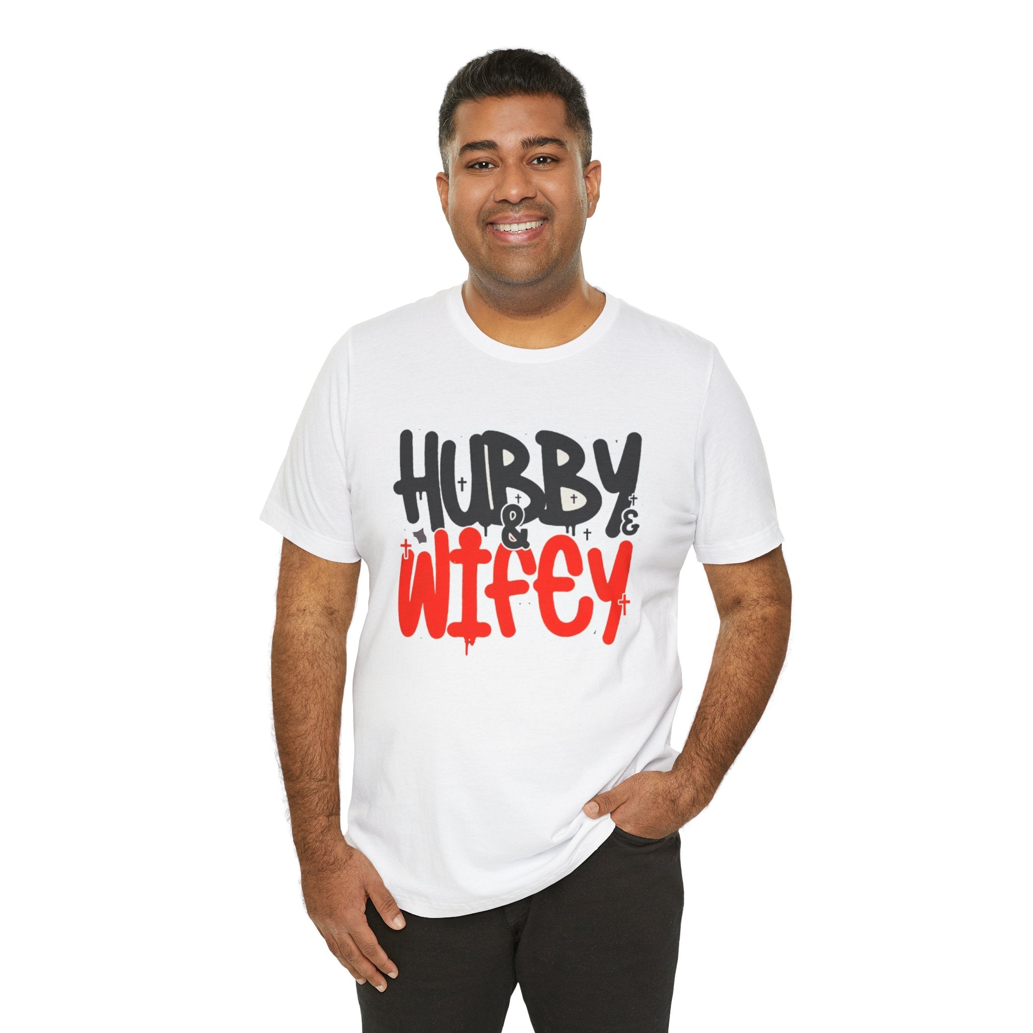 Hubby & Wifey Cute Couple’s Tee