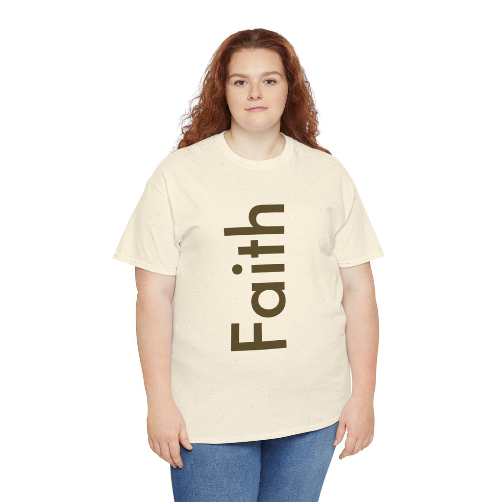Faith Unisex Heavy Cotton Tee