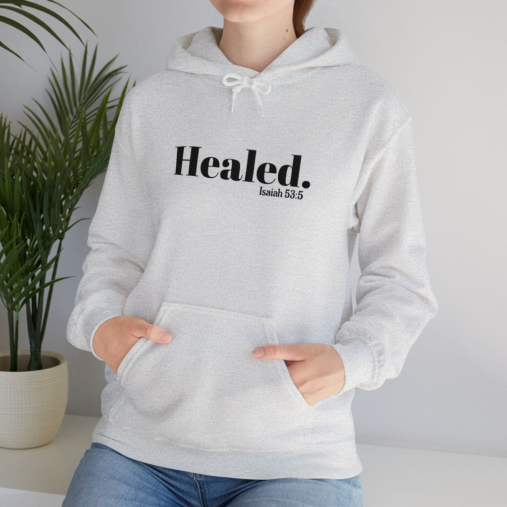 Healed. And Renewed Unisex Hoodie