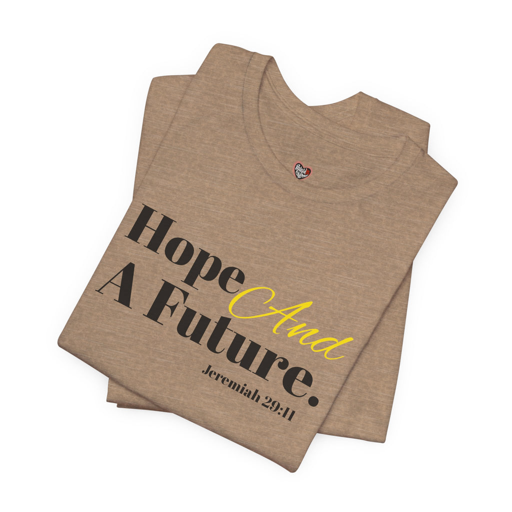 God's Promise - Hope And A Future Unisex Tee