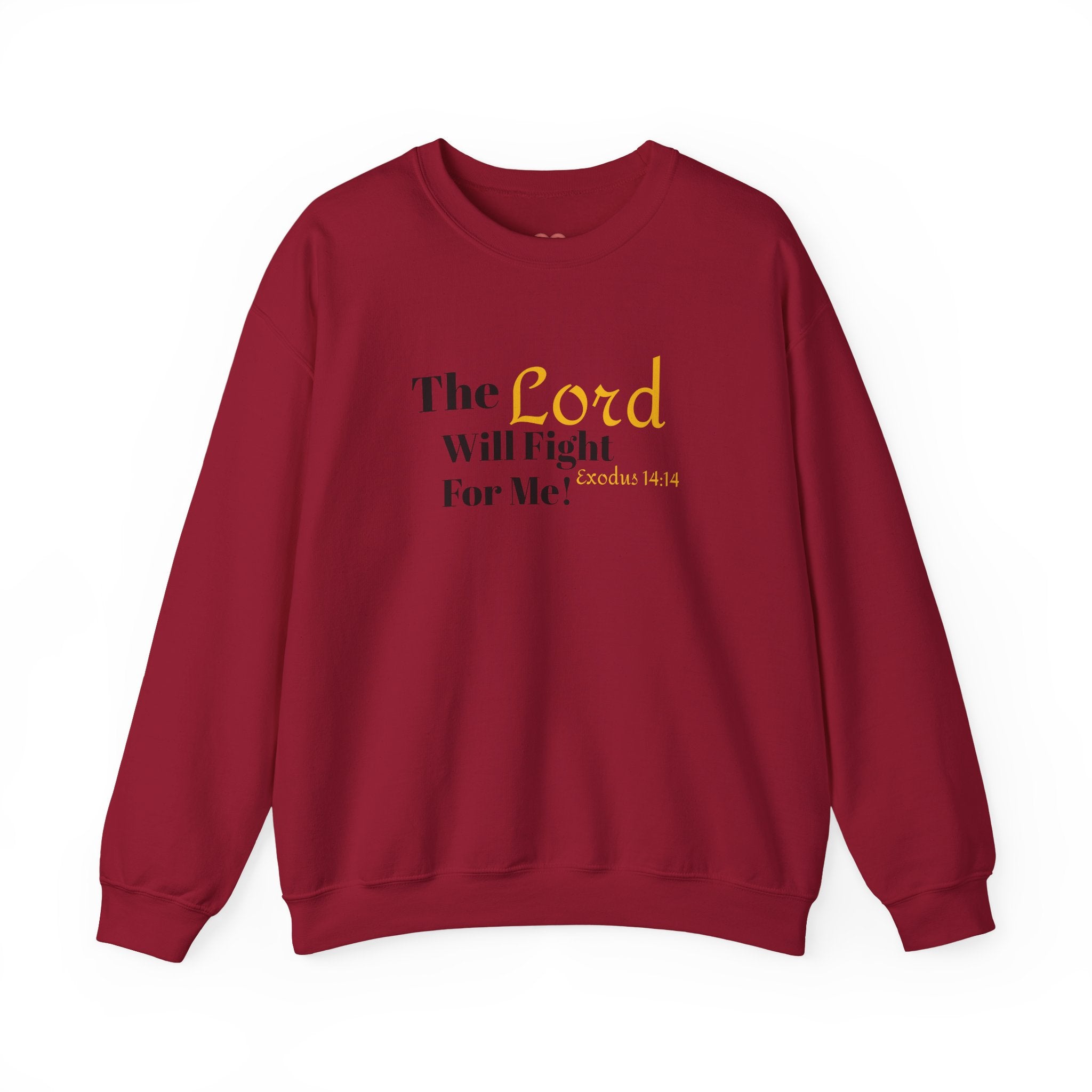 The Lord Will Fight For You Crewneck Sweatshirt