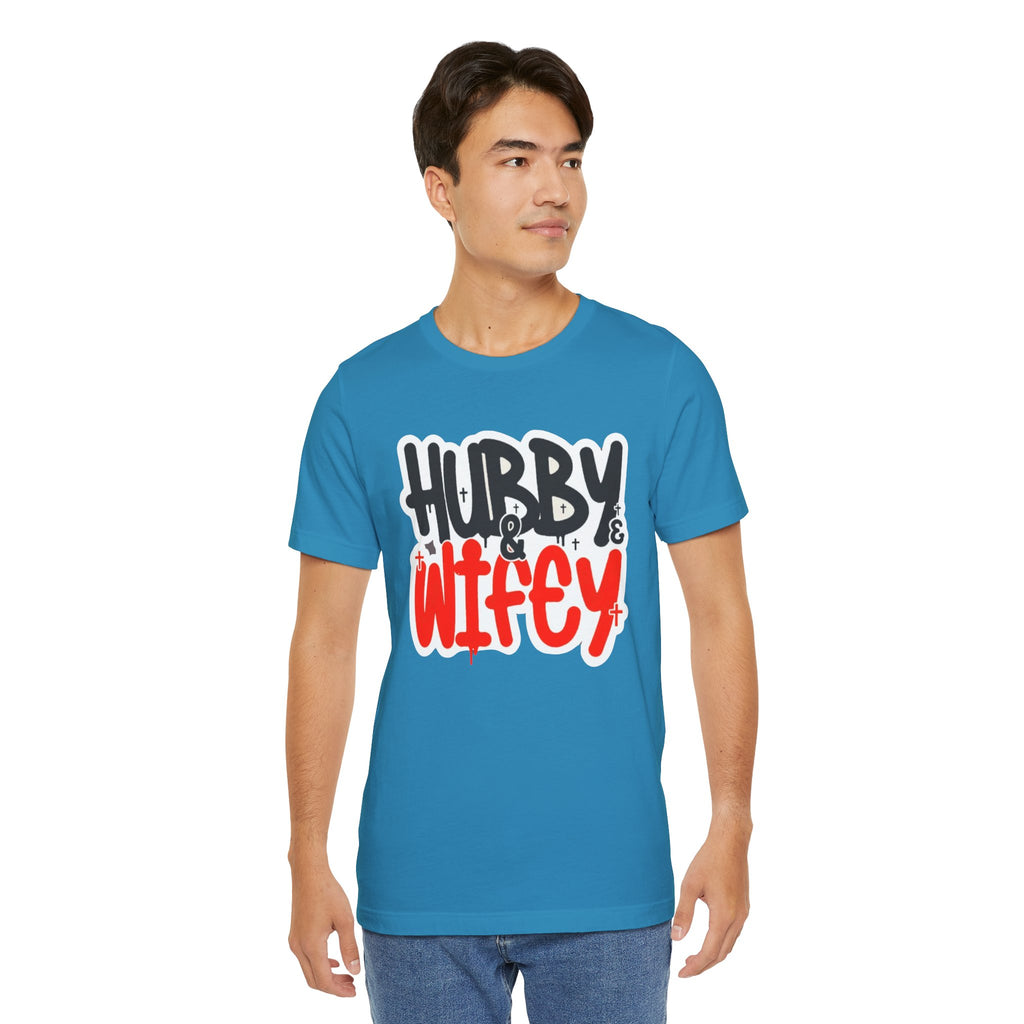 Hubby & Wifey Cute Couple’s Tee
