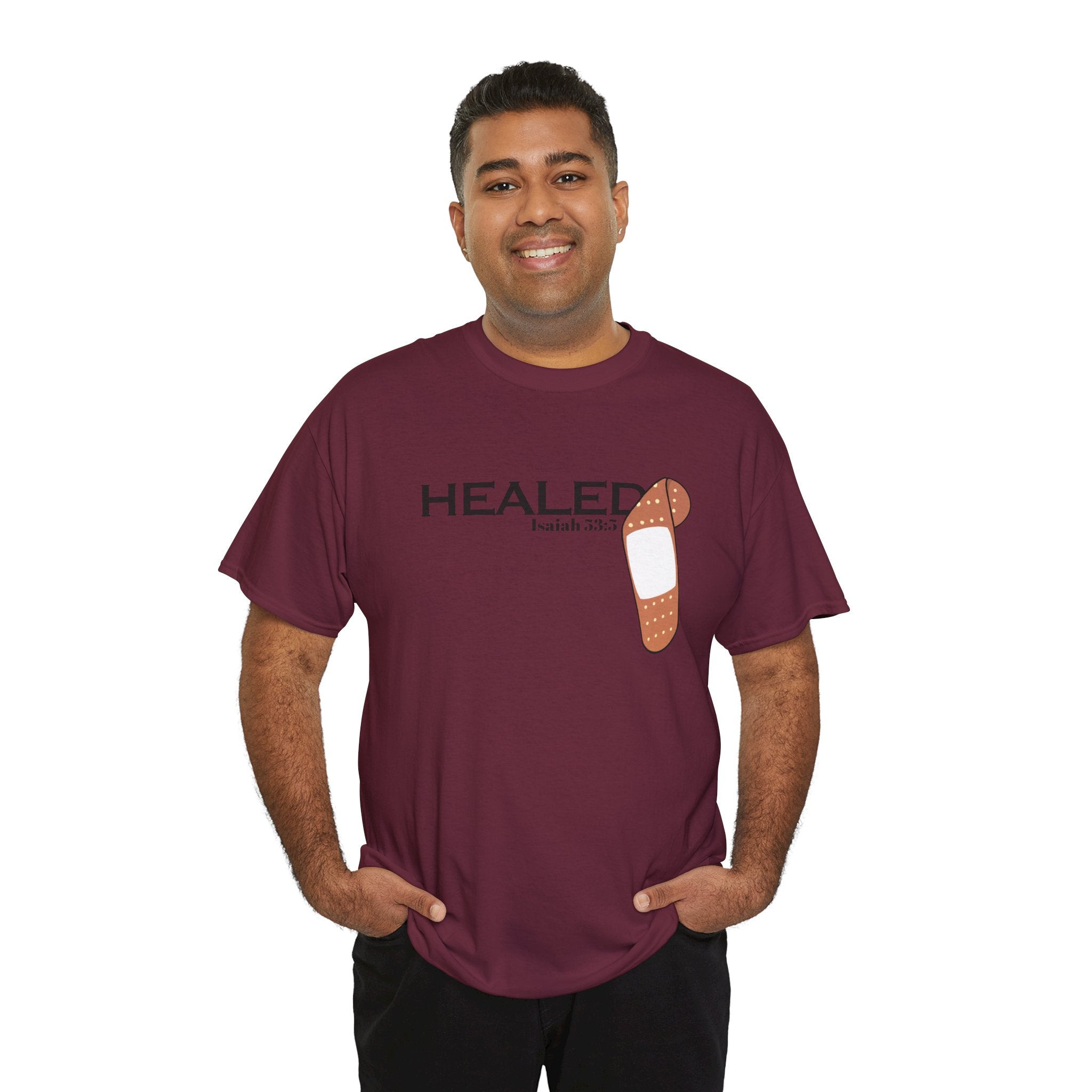 Healing Is Done Isaiah 53:5 T-shirt