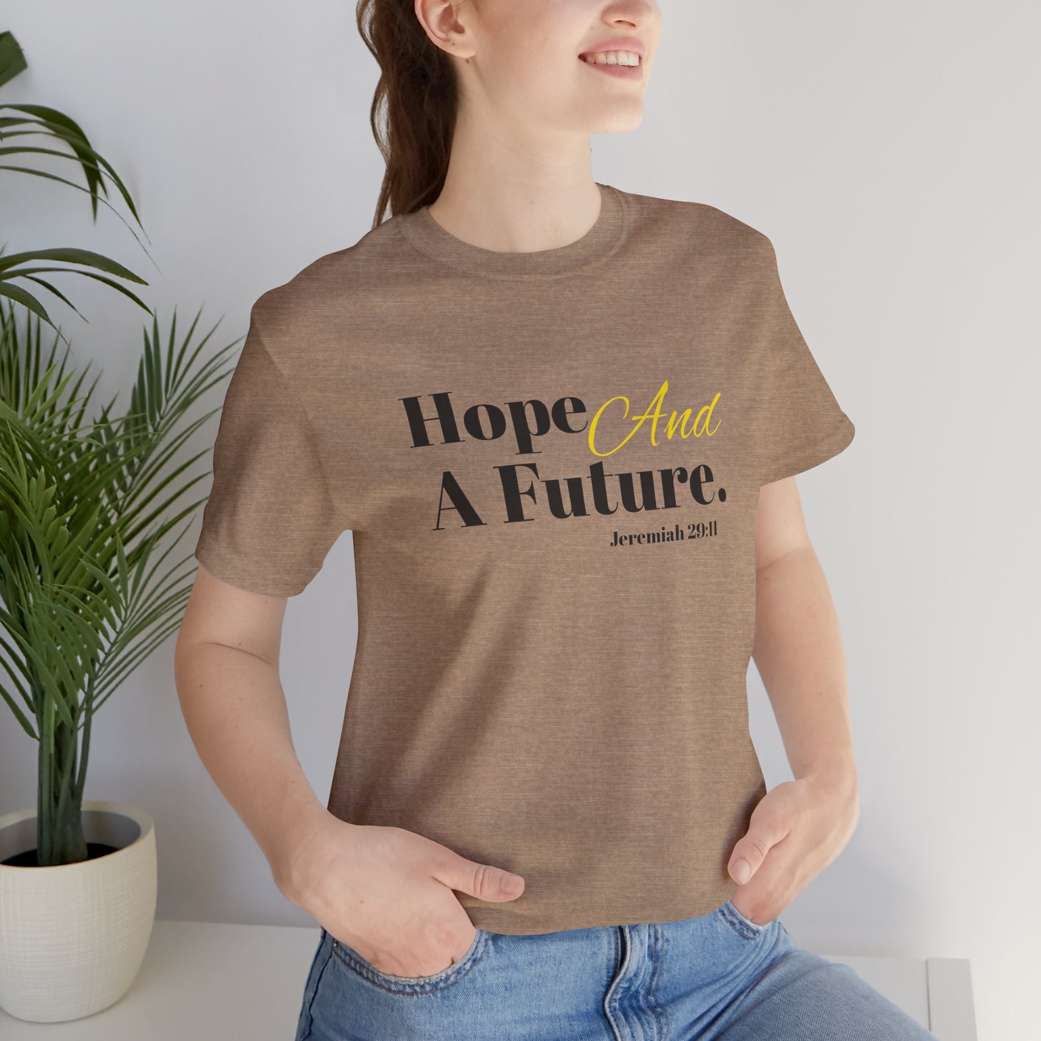 God's Promise - Hope And A Future Unisex Tee