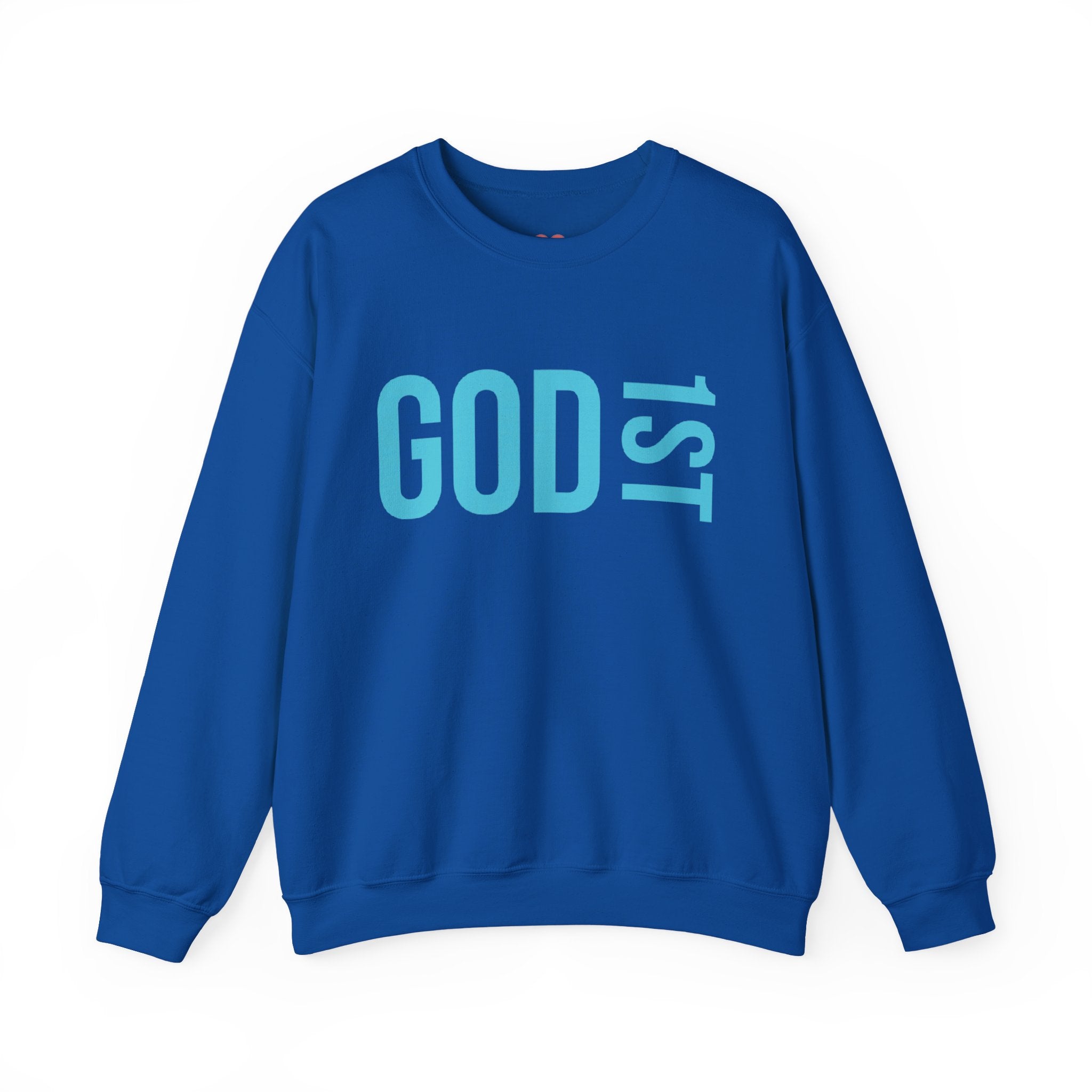 God 1st -Then Me Unisex Crewneck Sweatshirt