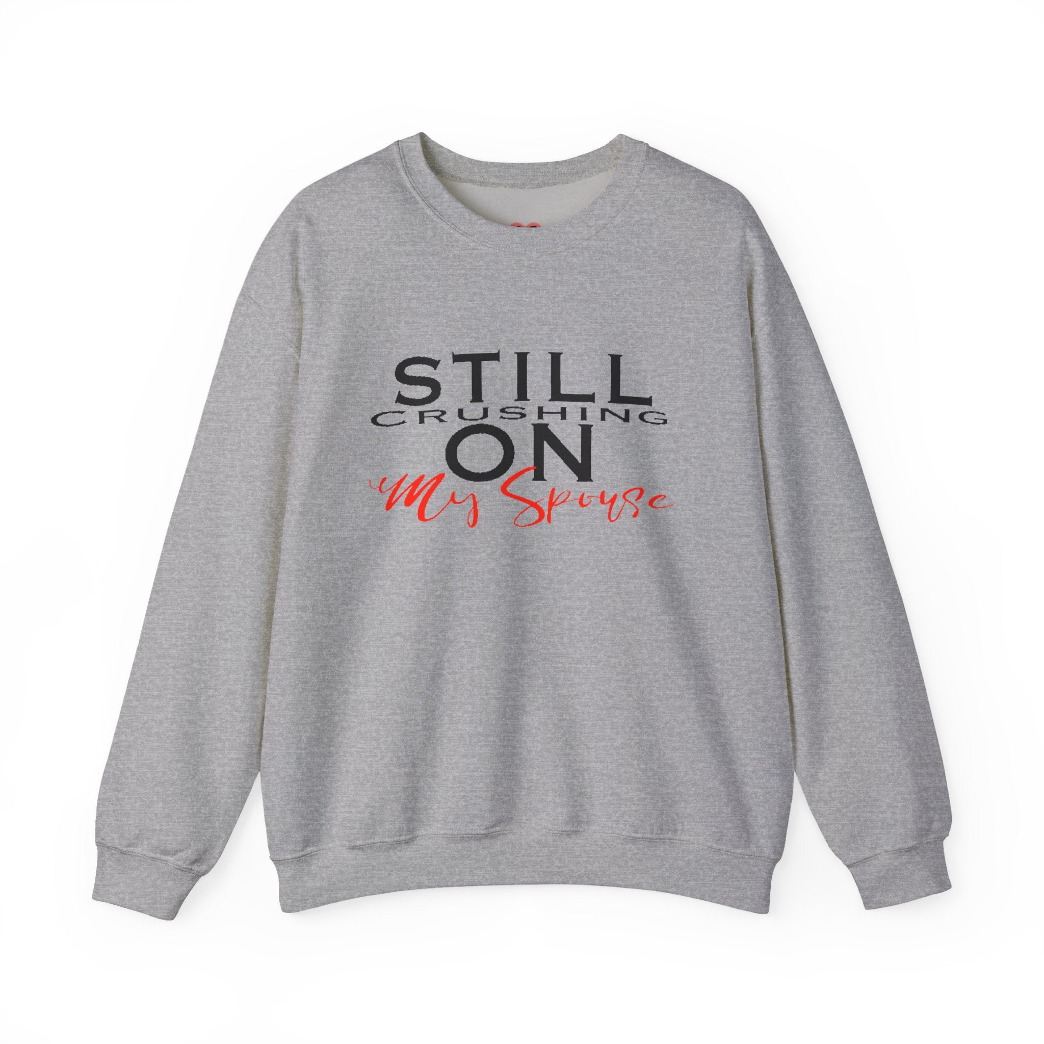 Still Crushing On My Spouse Couple's Crewneck Sweatshirt
