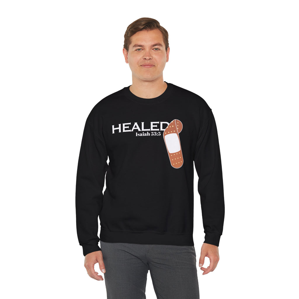 Healing Is Done- Isaiah 53:5 Unisex Sweatshirt