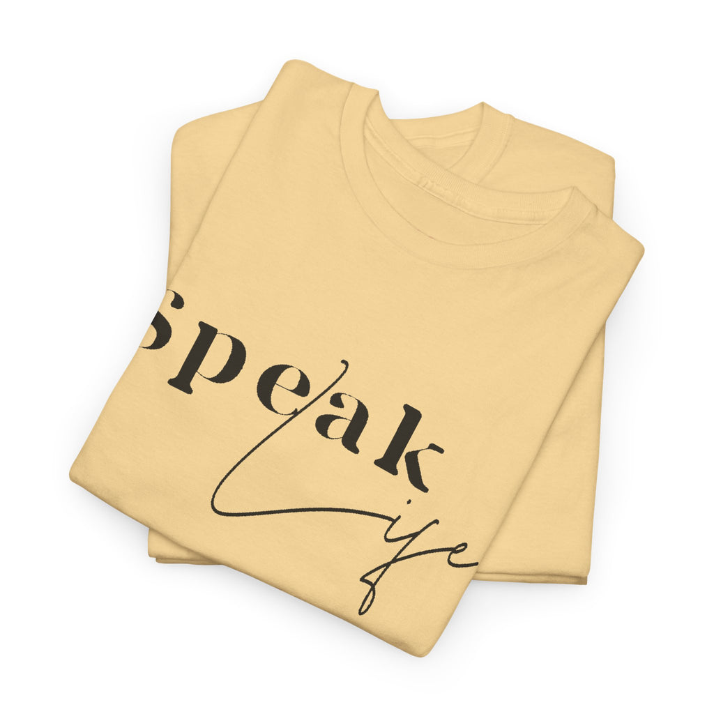 Speak Life Over Yourself Unisex Tee