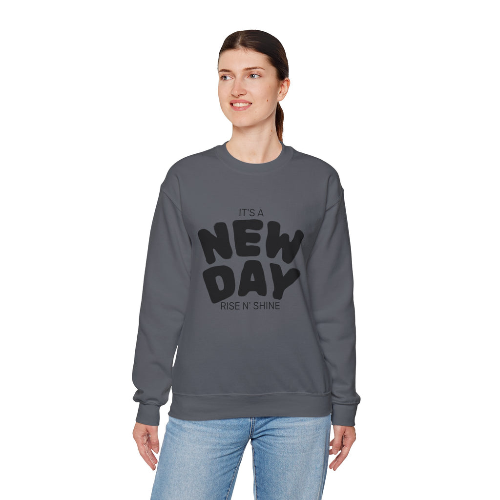 It’s A New Day- Renewed And Restored Crewneck Sweatshirt