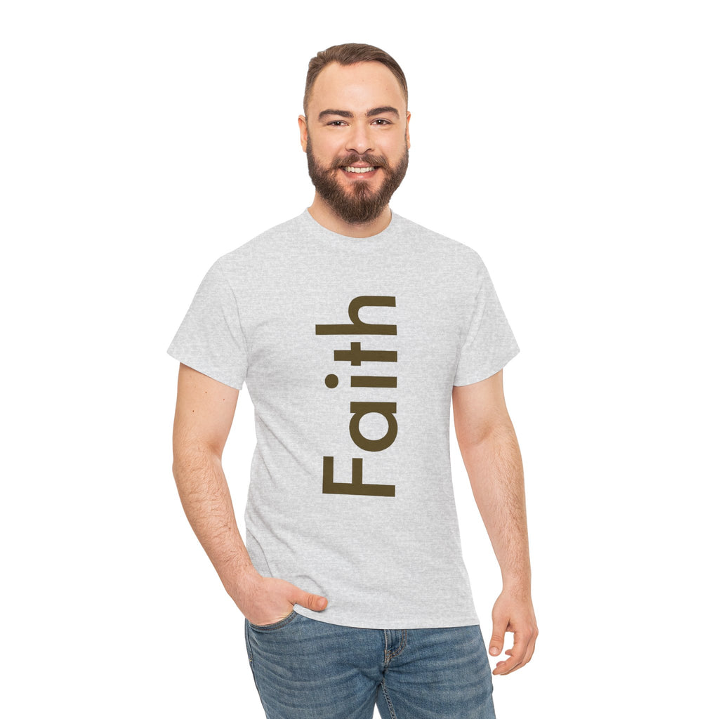 Faith Unisex Heavy Cotton Tee