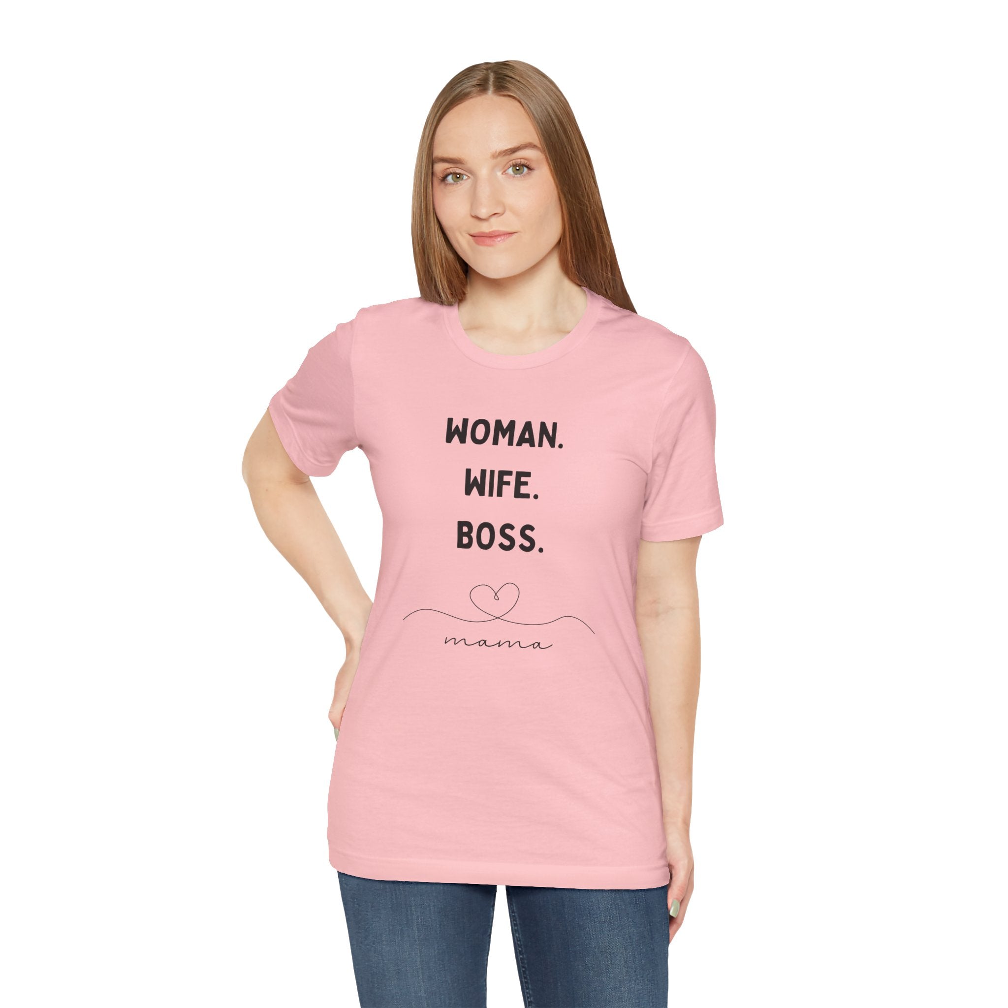 God-Fearing  Woman. Wife. Boss. Mama. Empowered Tee