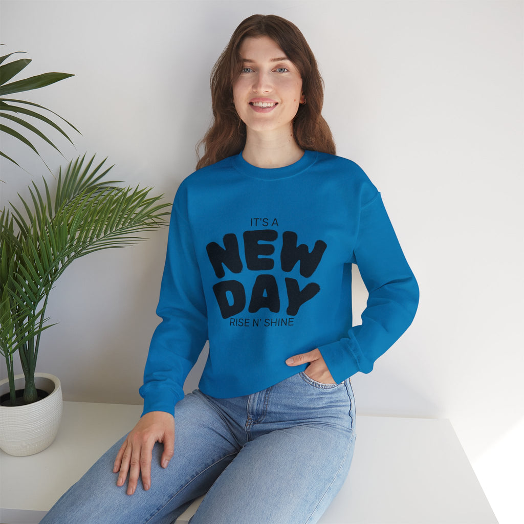 It’s A New Day- Renewed And Restored Crewneck Sweatshirt