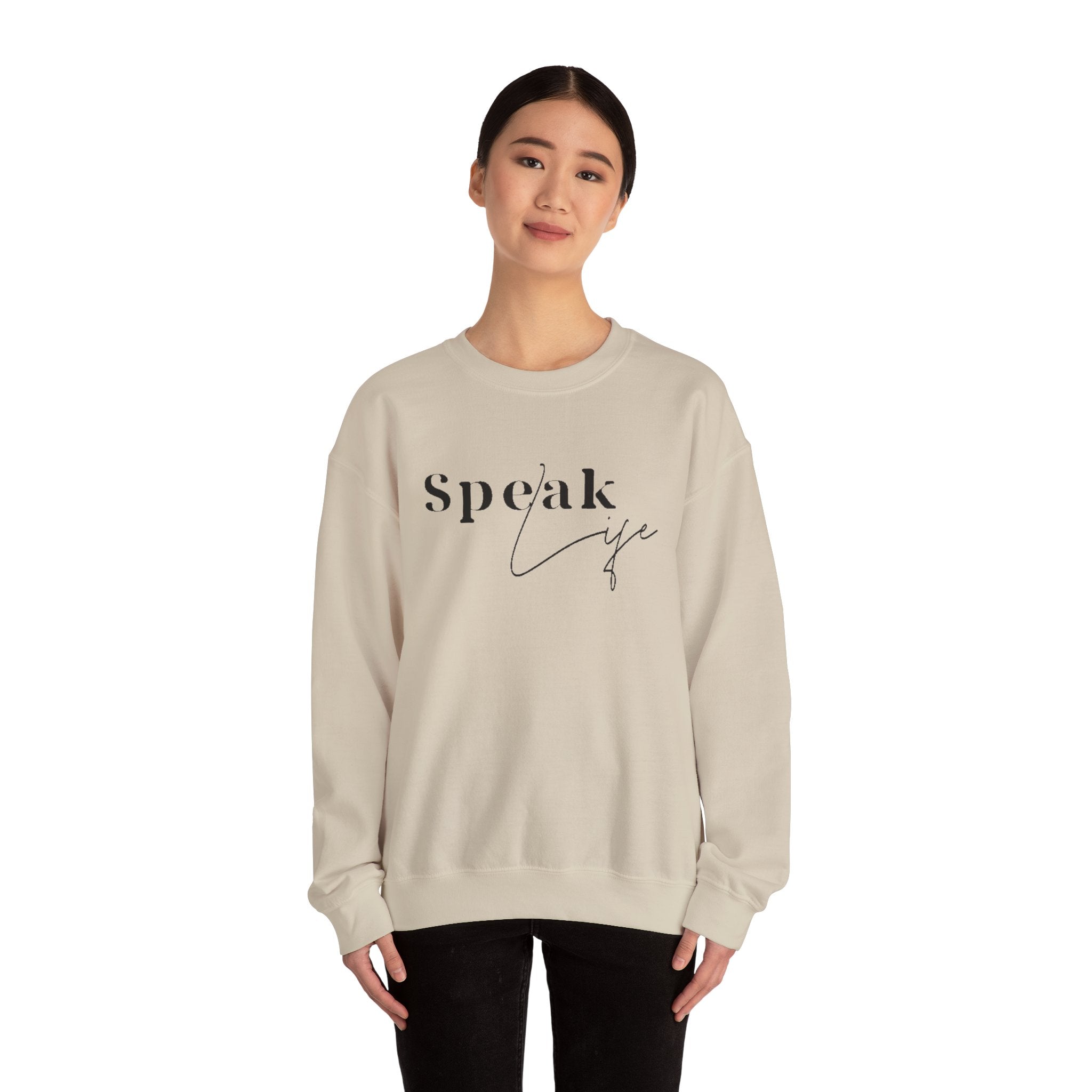 Speak Life Over Yourself Unisex Sweatshirt