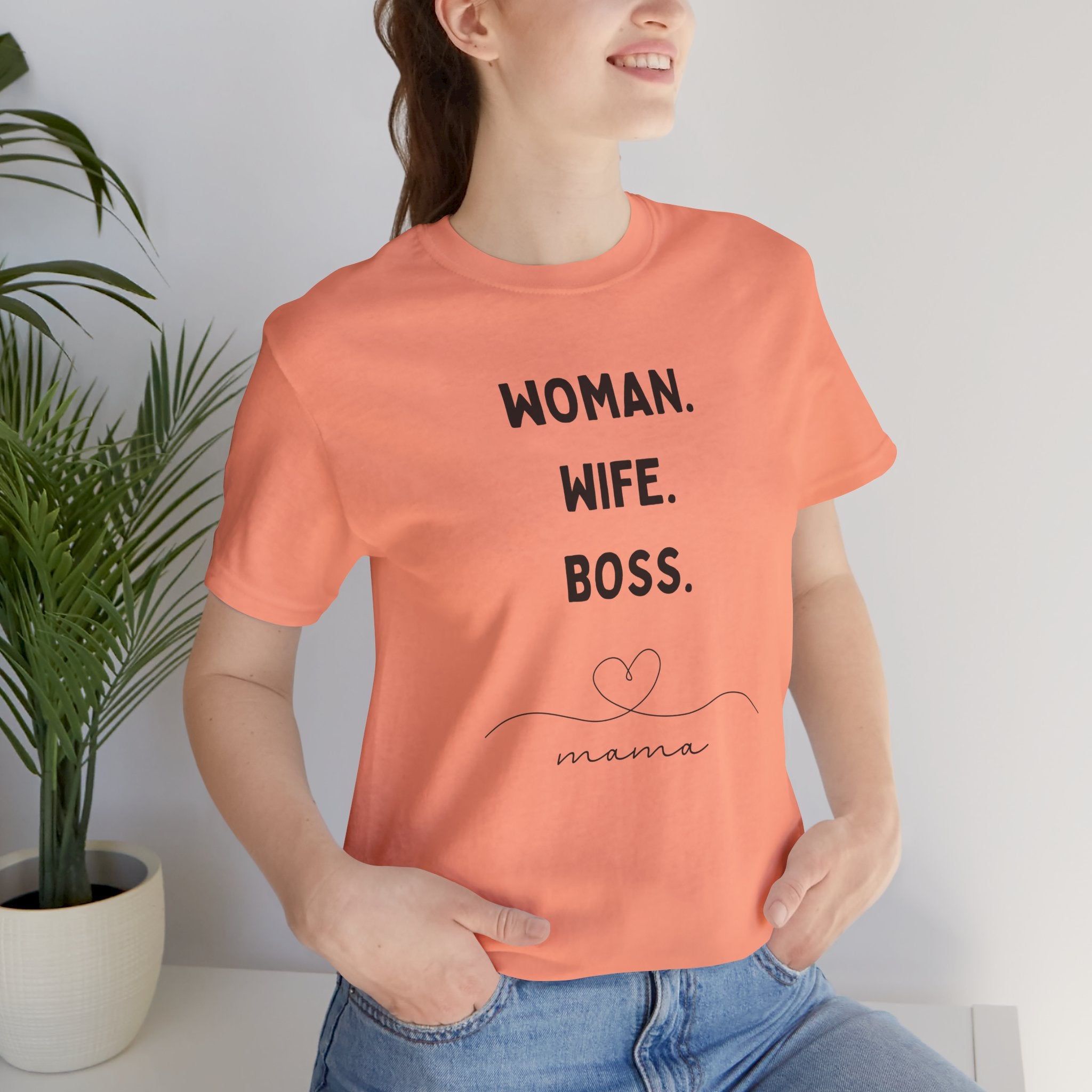 God-Fearing  Woman. Wife. Boss. Mama. Empowered Tee