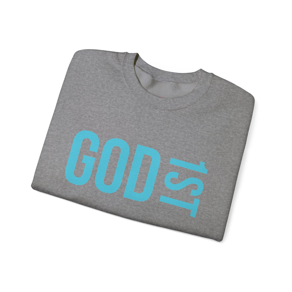 God 1st -Then Me Unisex Crewneck Sweatshirt