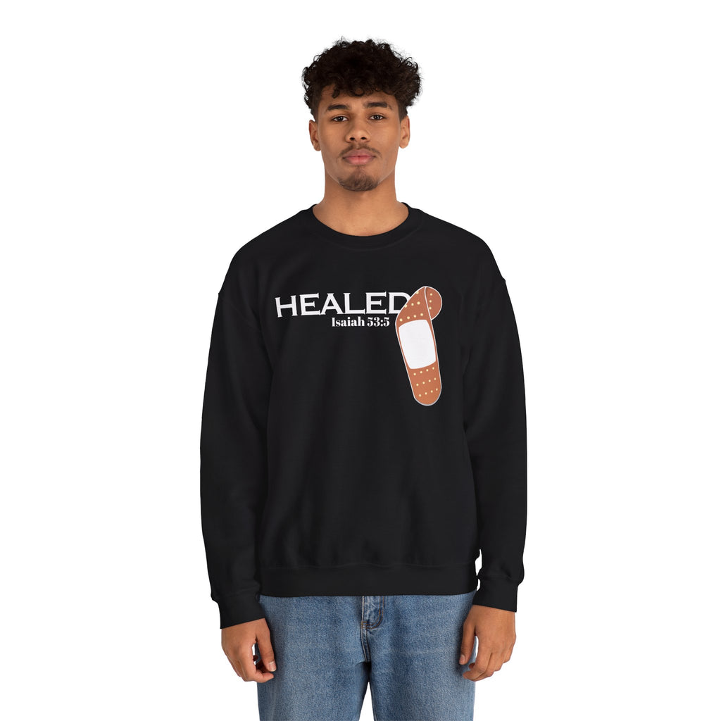 Healing Is Done- Isaiah 53:5 Unisex Sweatshirt