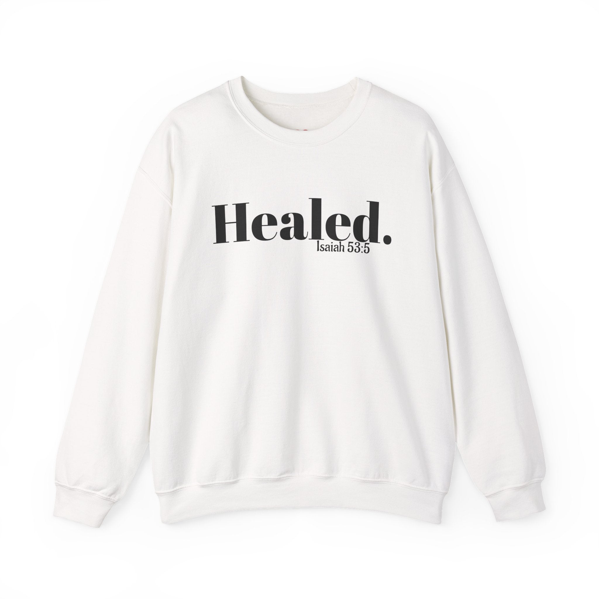 Healed. And Renewed Unisex Crewneck Sweatshirt