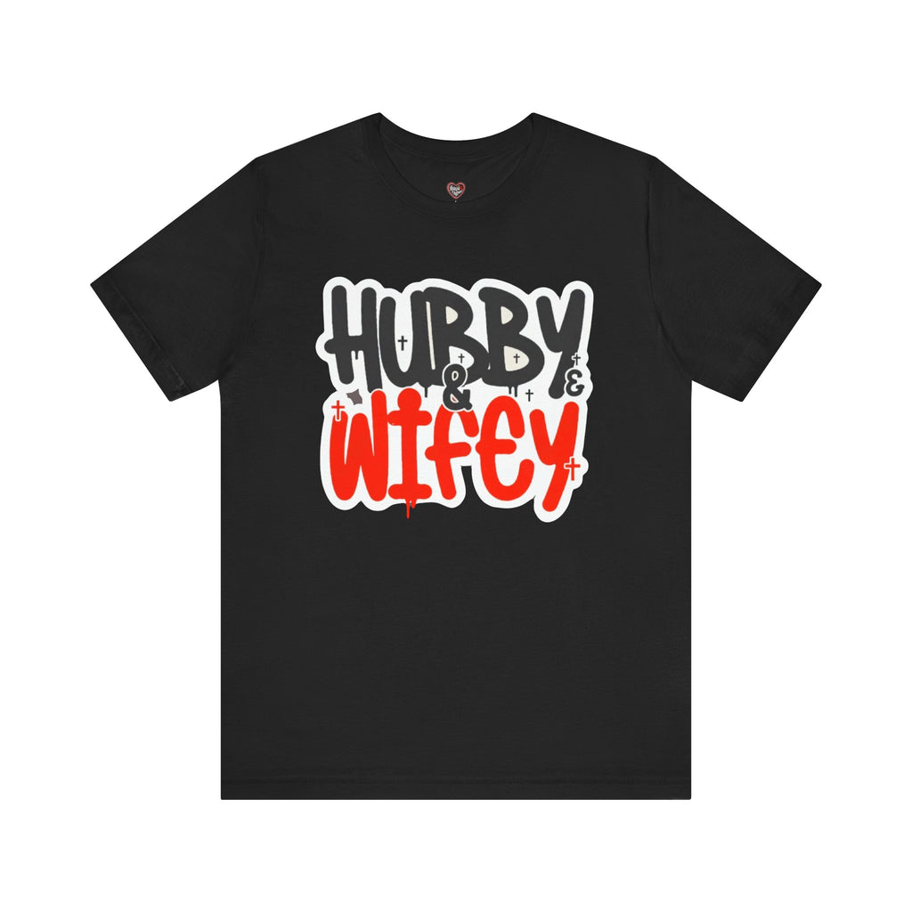 Hubby & Wifey Cute Couple’s Tee