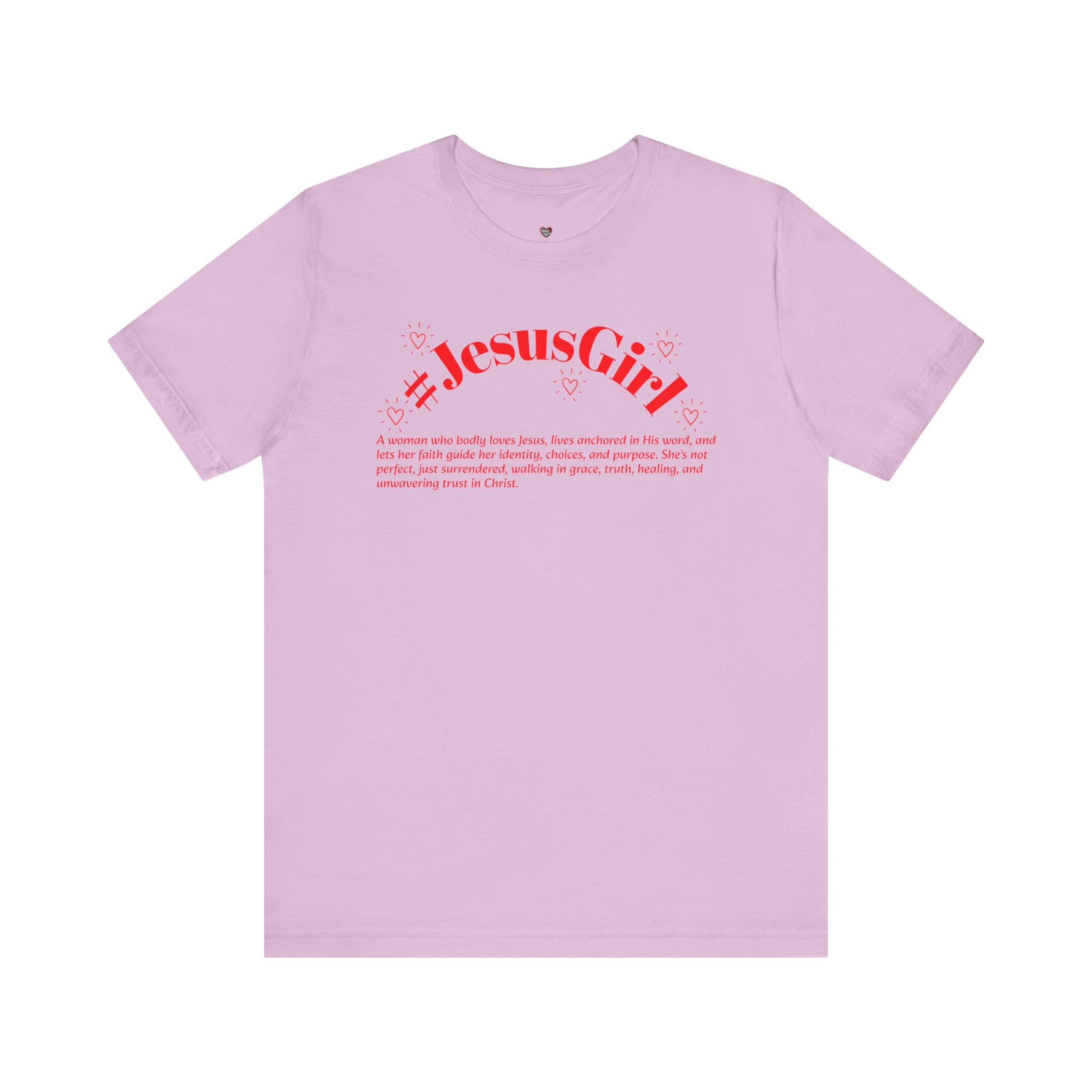 Jesus Girl Definition T-Shirt — #JesusGirl Faith Tee