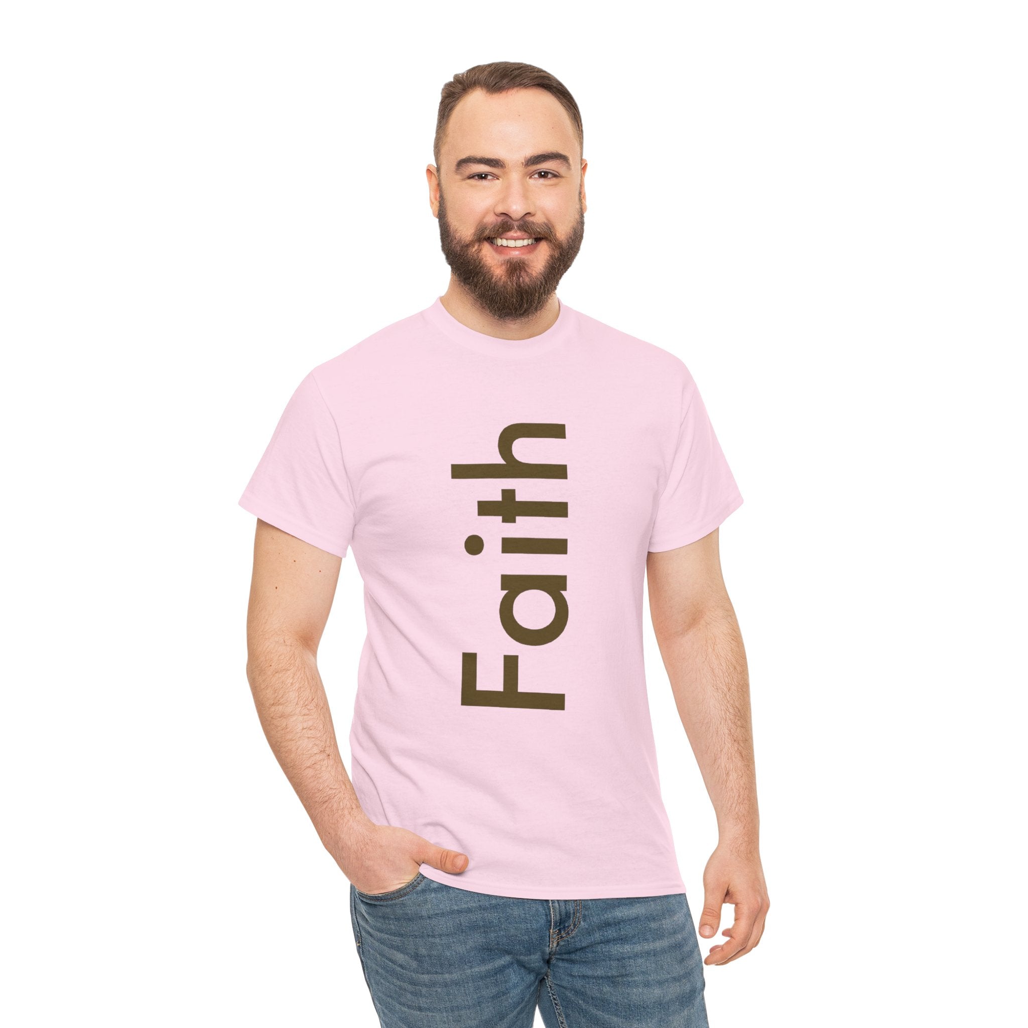 Faith Unisex Heavy Cotton Tee